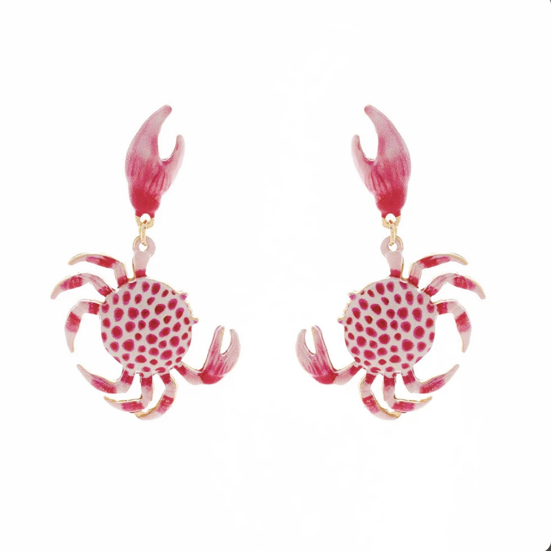 Nicola Crab Earrings