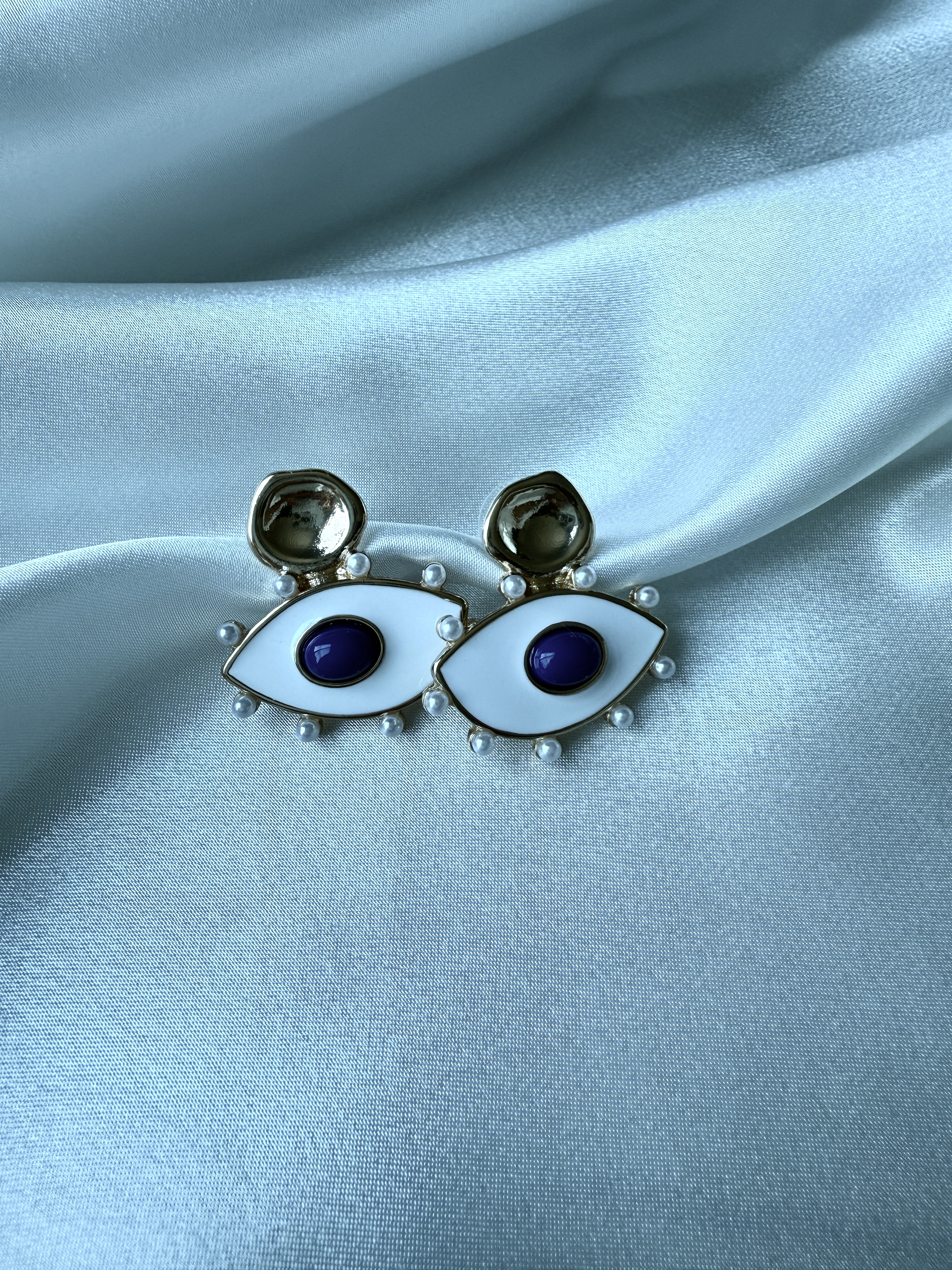 Evil Eye Statement Earrings