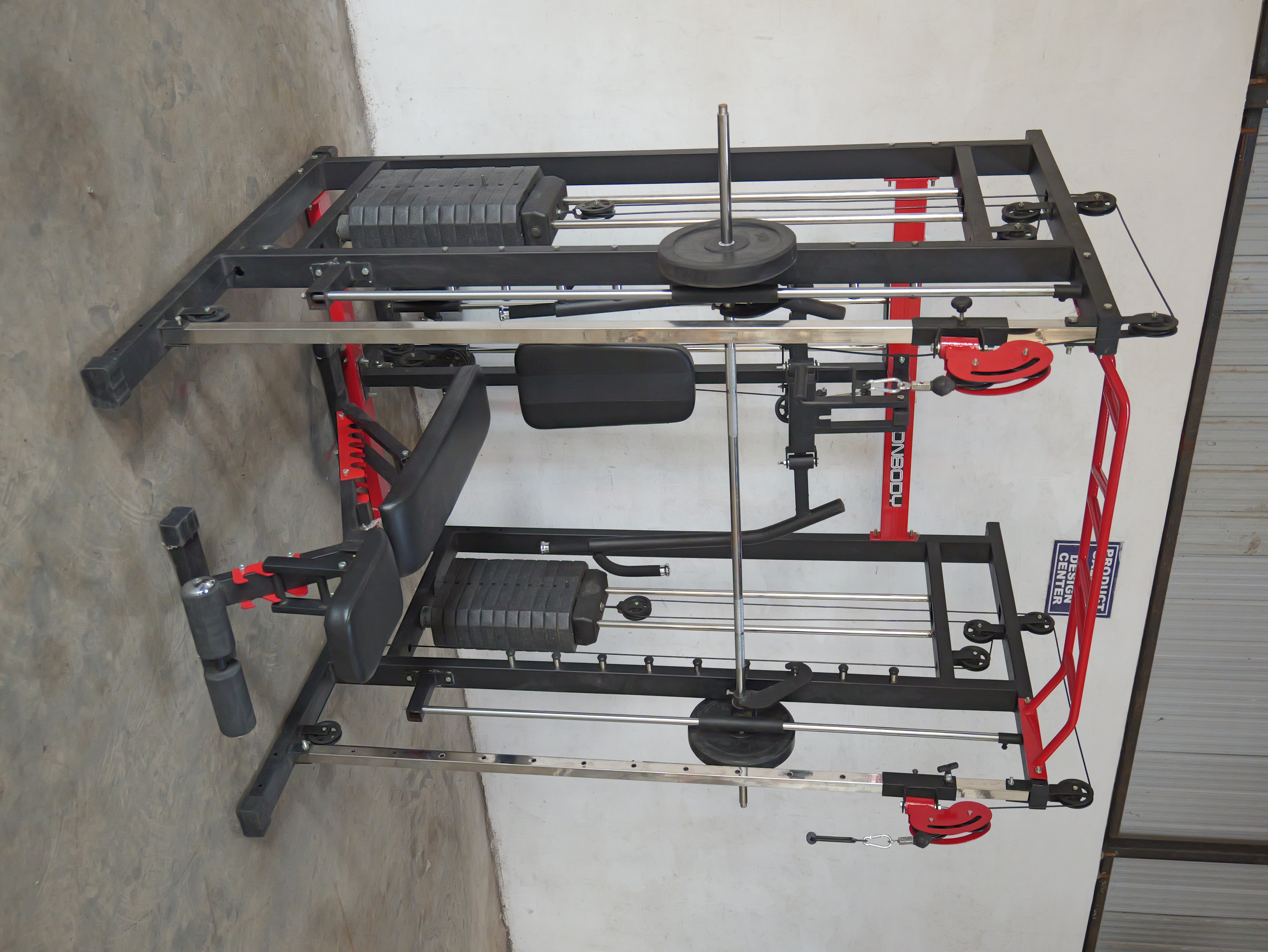 IB900 Multi Functional Home Gym with Smith and Pec Fly Mechanism