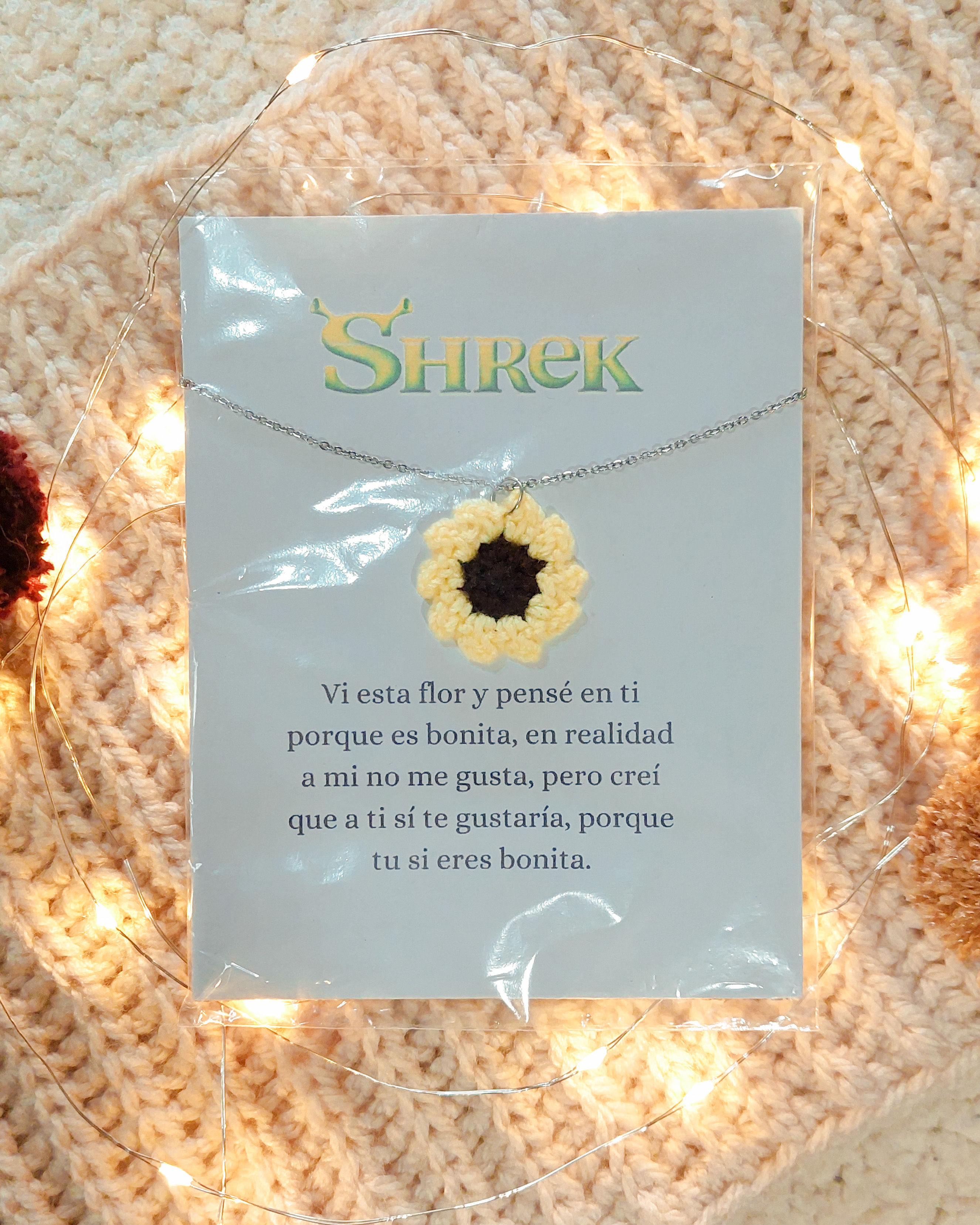 Collar Flor de Girasol