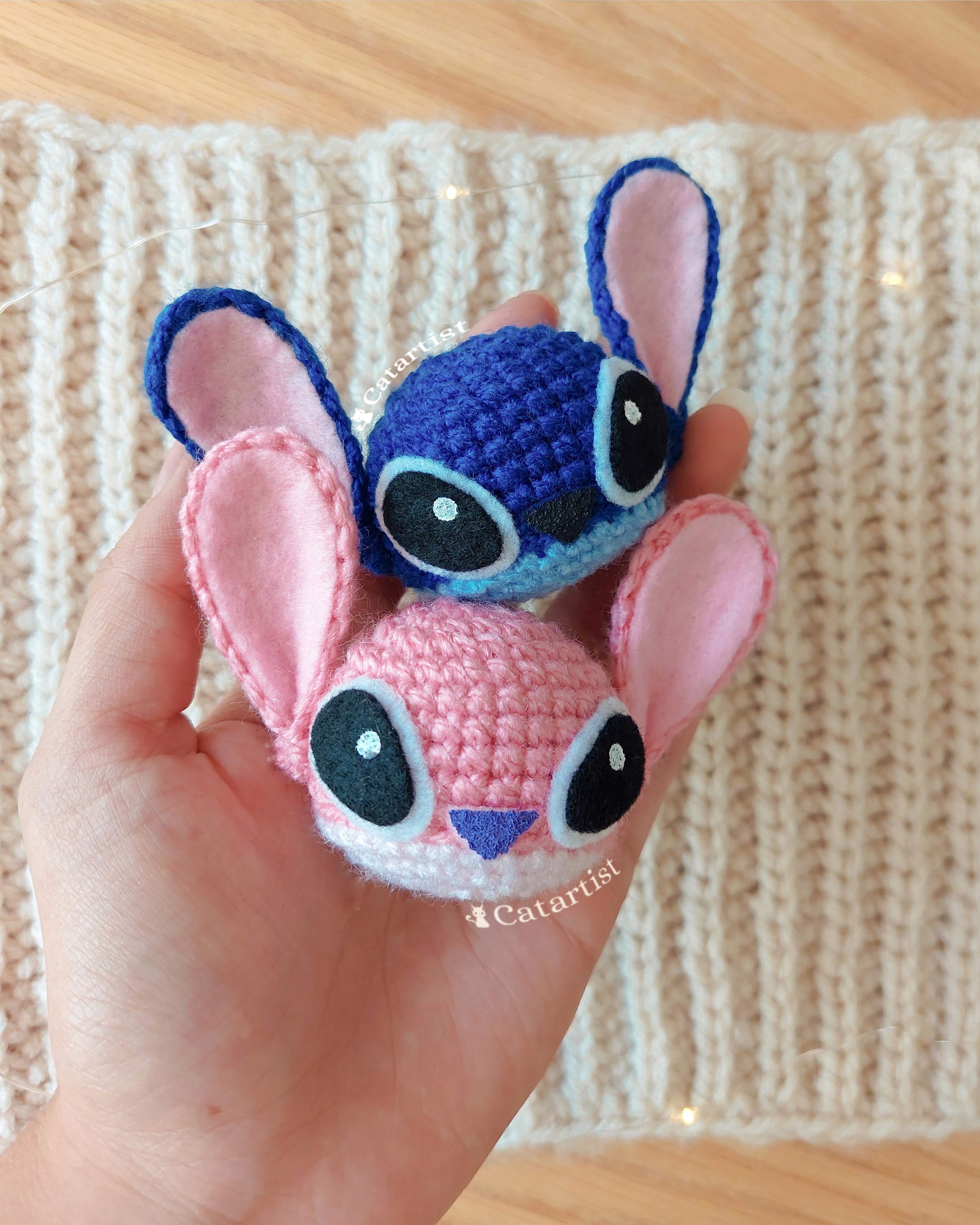 Stitch y Angel (Llavero)