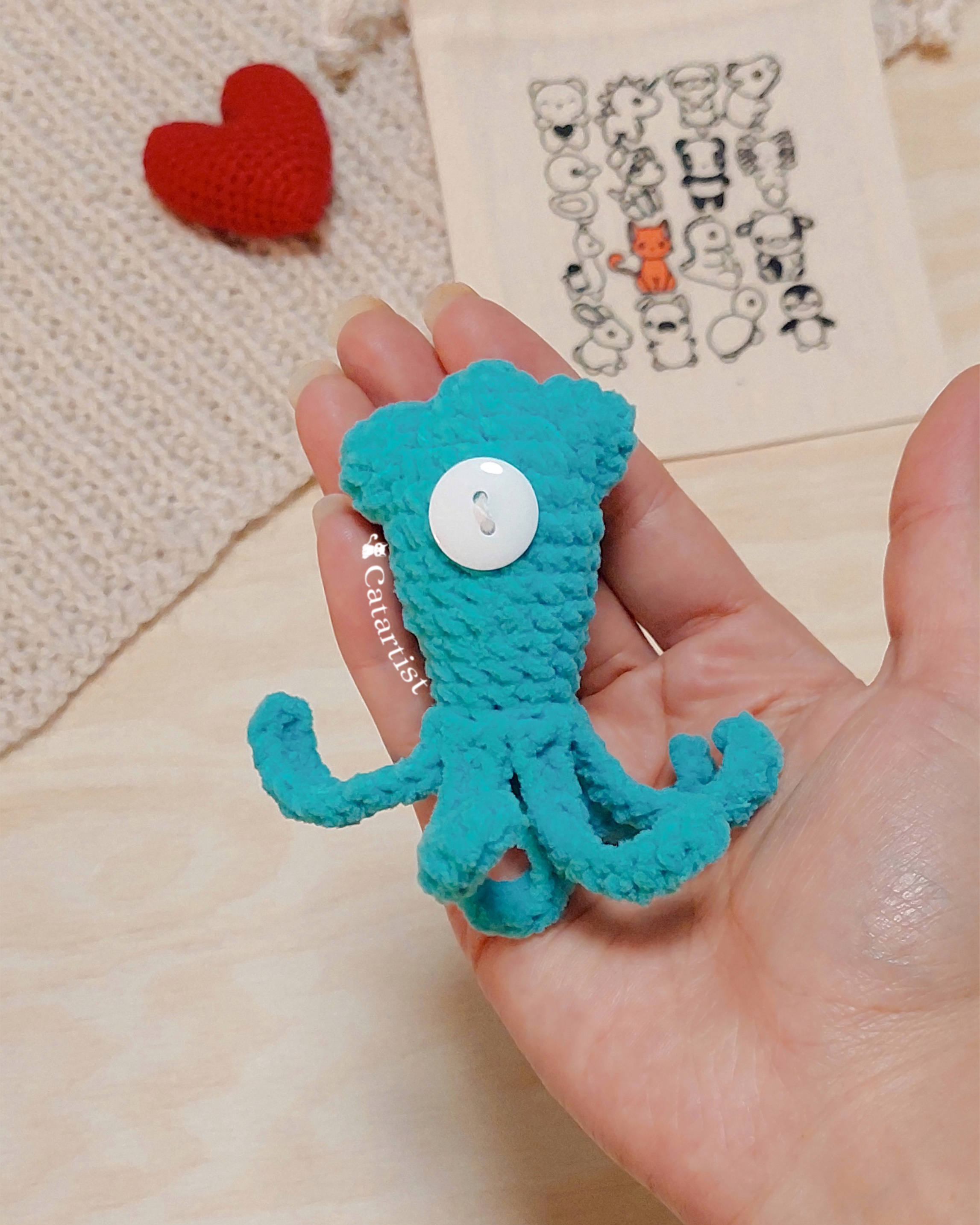 Mini Calamar de Coraline