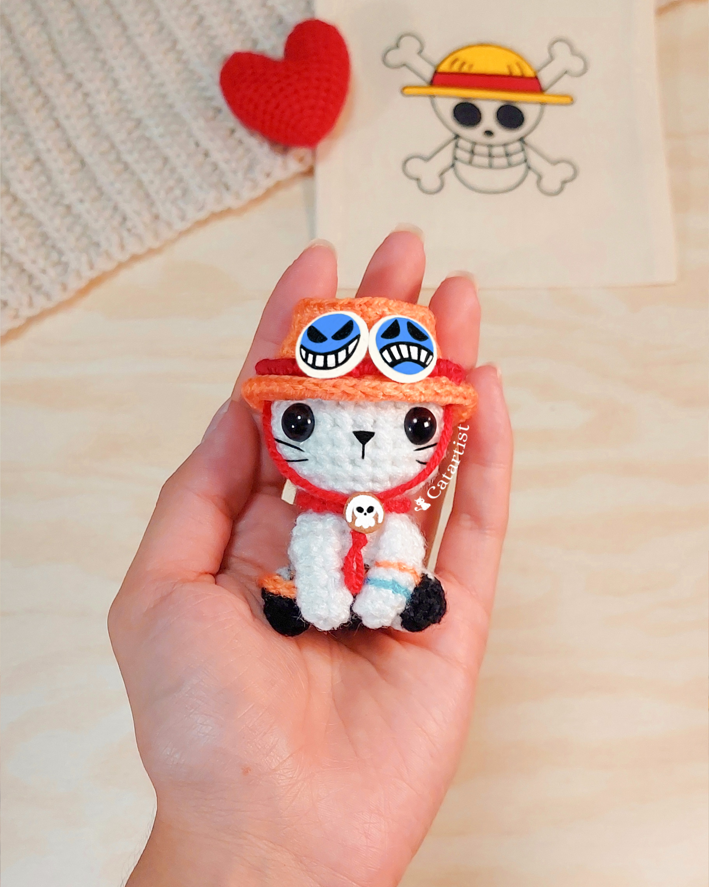 Portgas D. Ace (Versión gato)