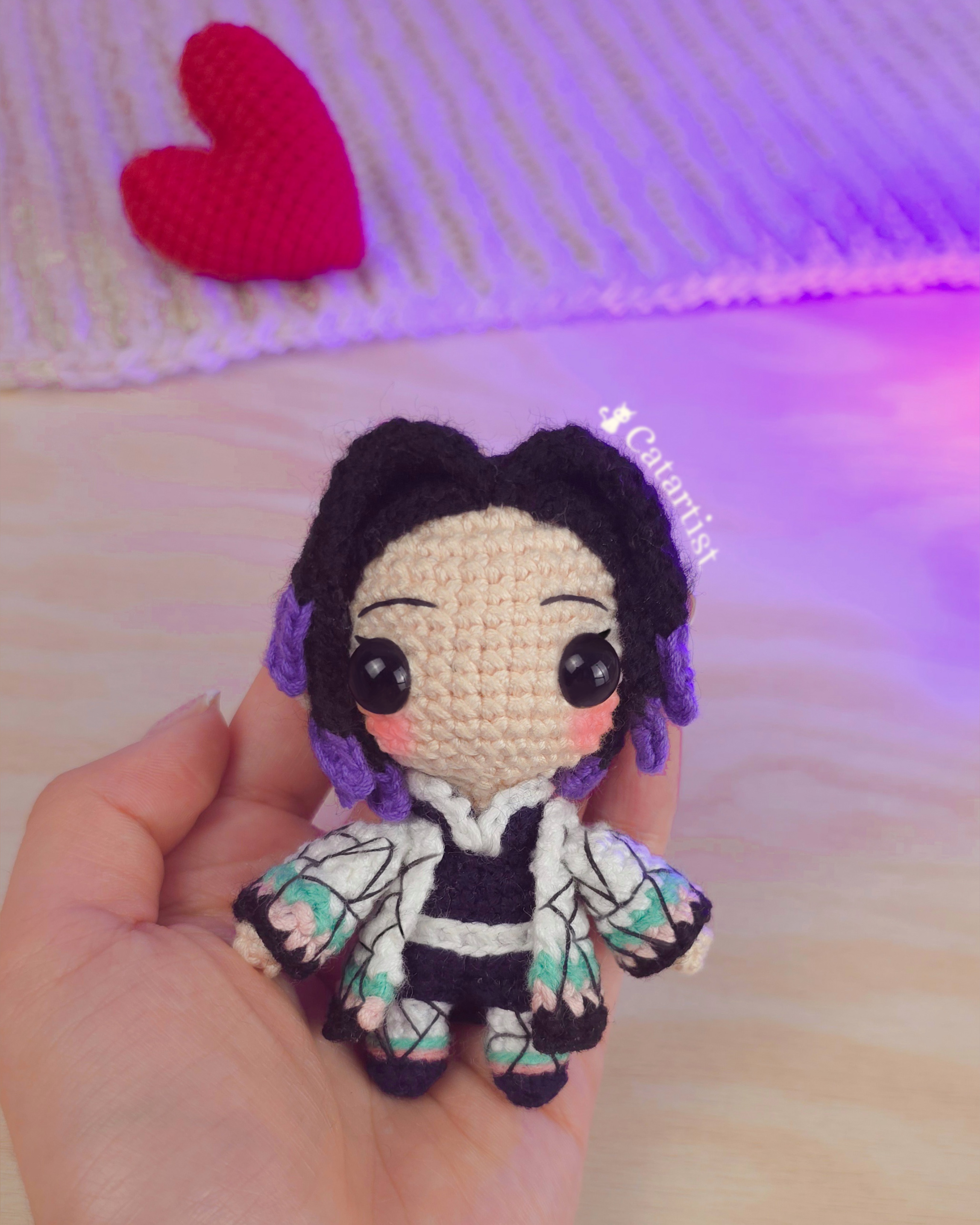 Shinobu Kocho CROCHET PATTERN - Amigurumi - PDF - Español