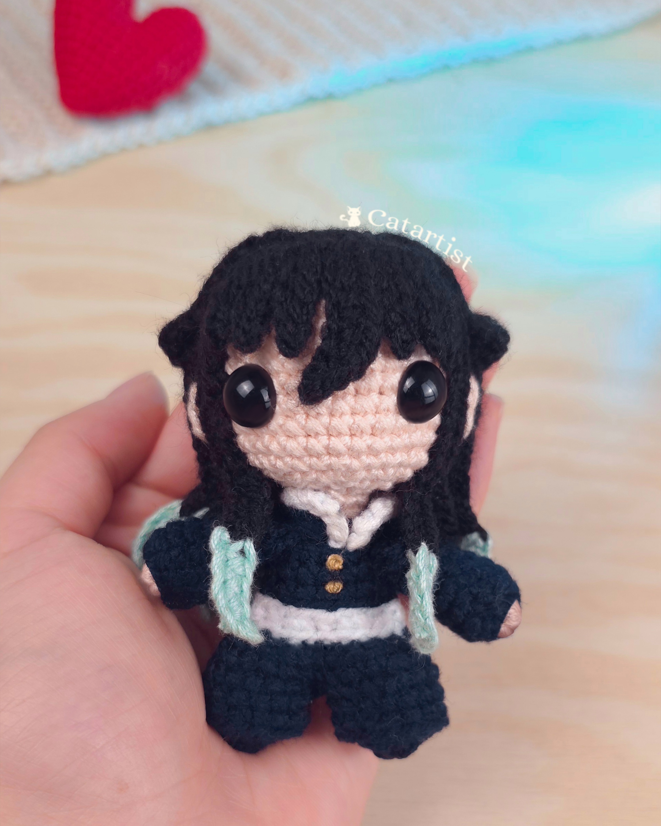 Tokito Muichiro CROCHET PATTERN - Amigurumi - PDF - English