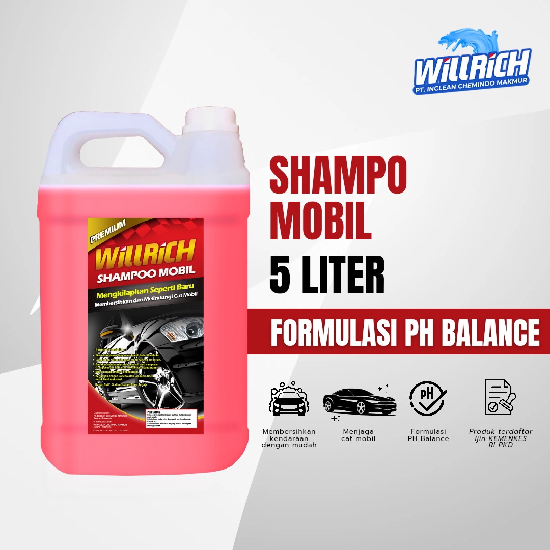 Willrich - Shampo Mobil/Motor 5 Liter
