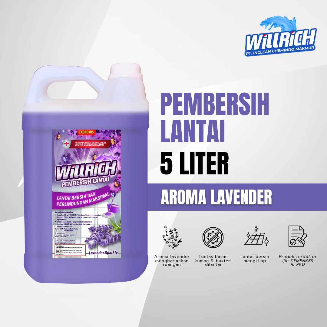 Willrich - Pembersih Lantai 5 Liter