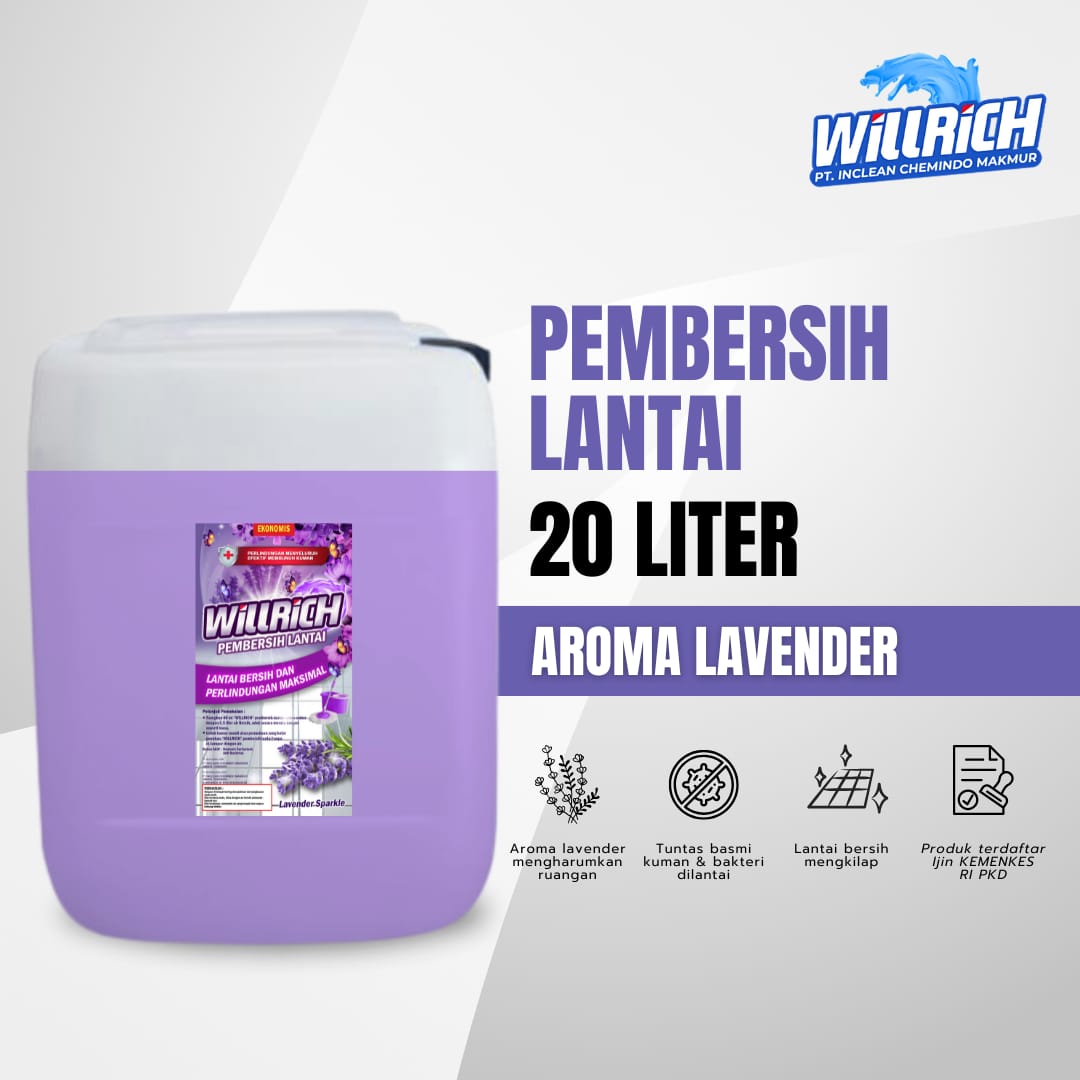 Willrich - Pembersih Lantai 20 Liter