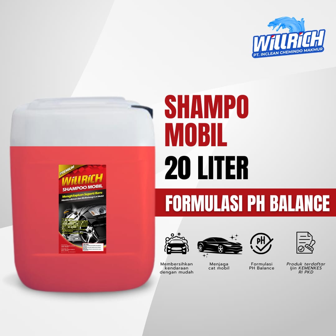 Willrich - Shampo Mobil/Motor 20 Liter