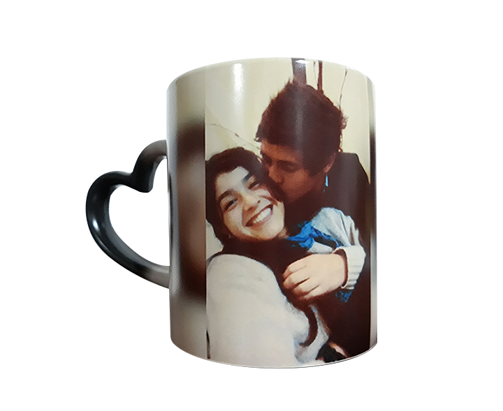Taza magica asa corazon