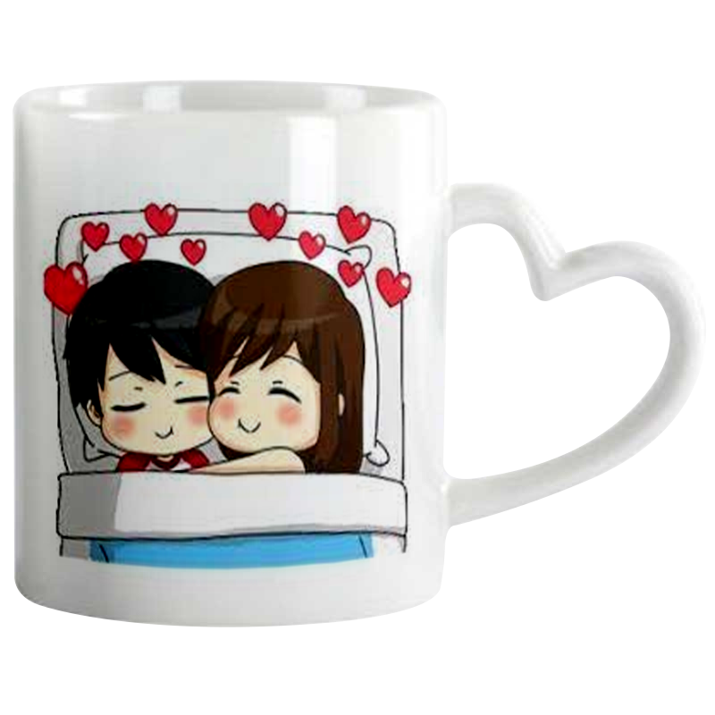 Taza asa corazon