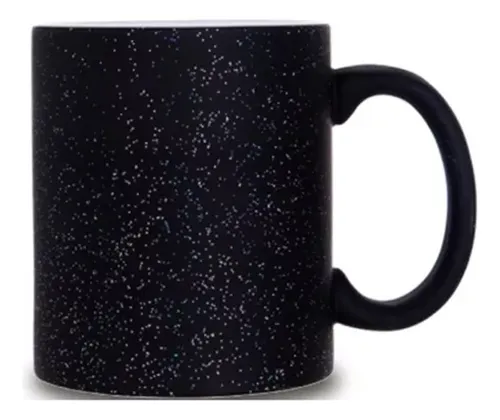 Taza magica glitter