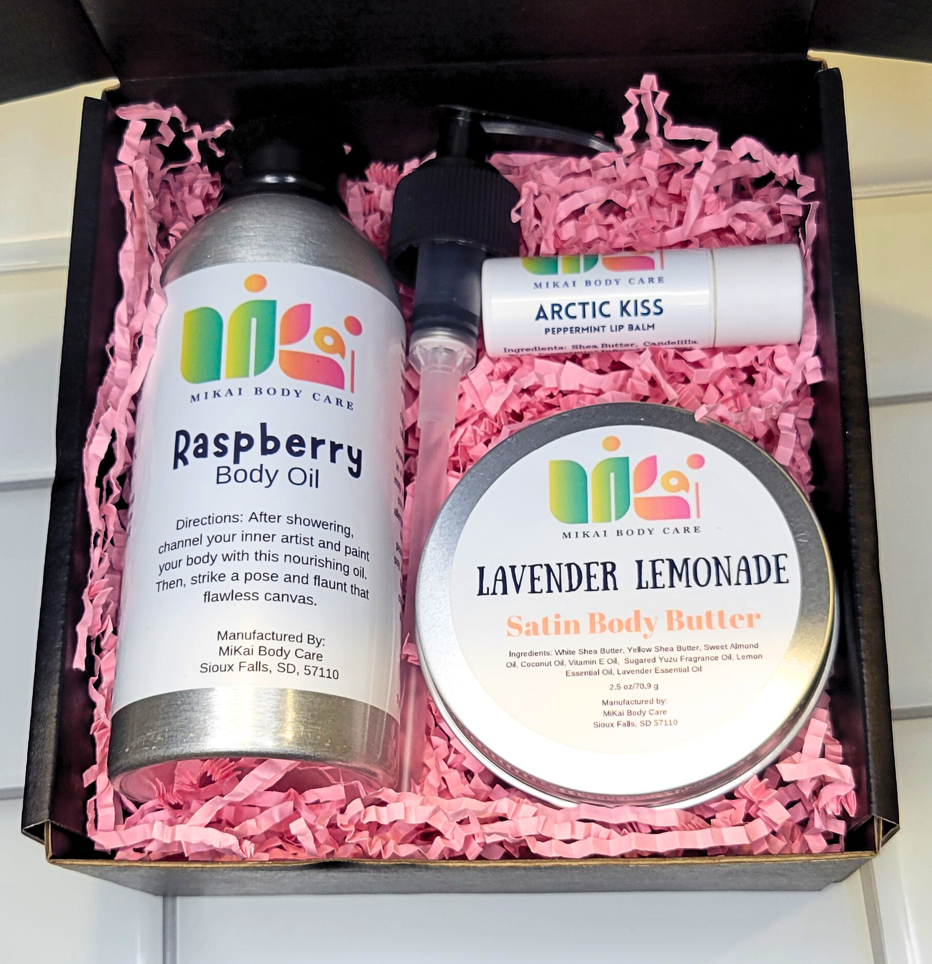 Custom Mikai Body Care Gift Set