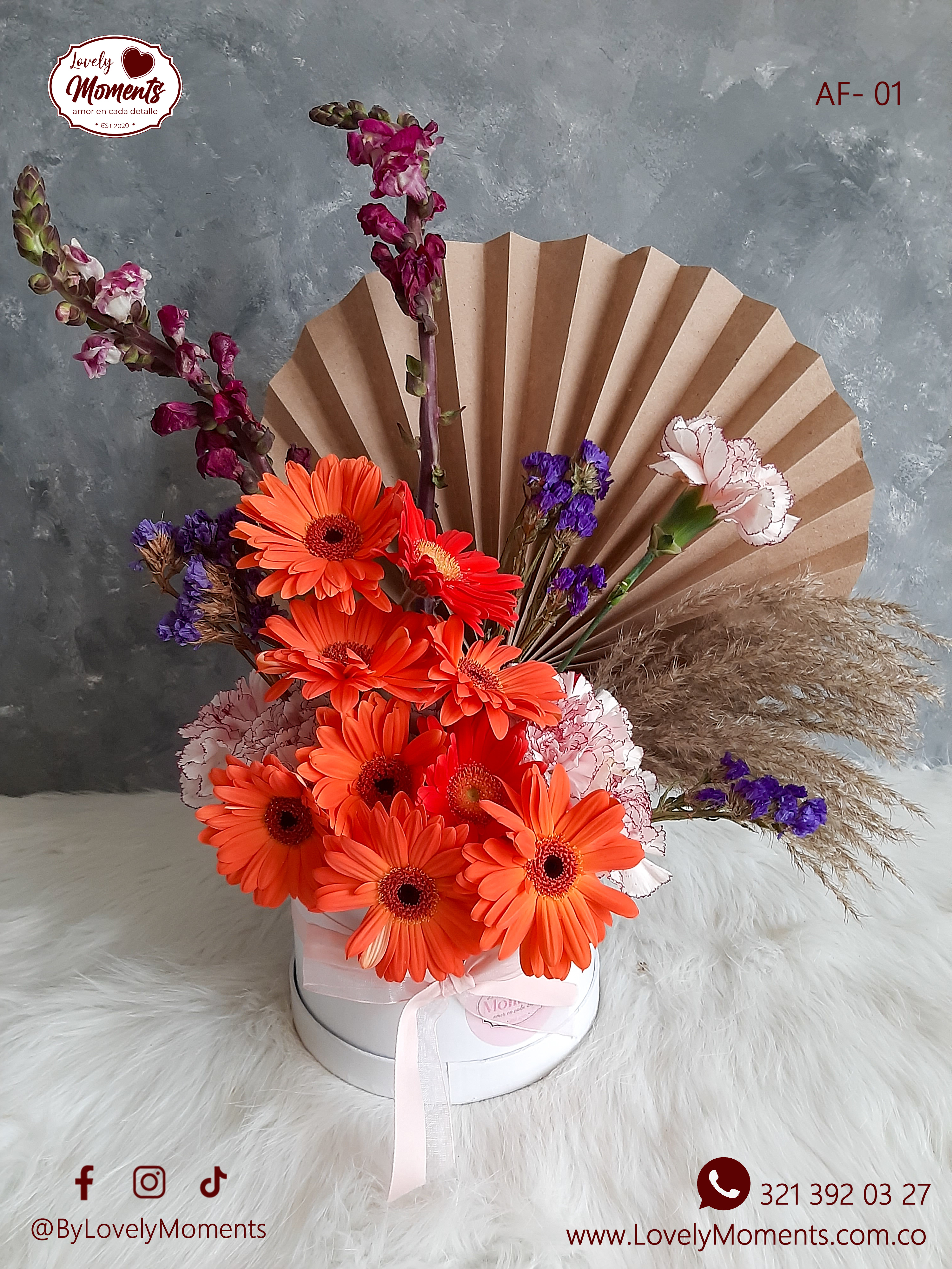 Arreglo floral Paraíso | Arreglos centros de mesa y regalos