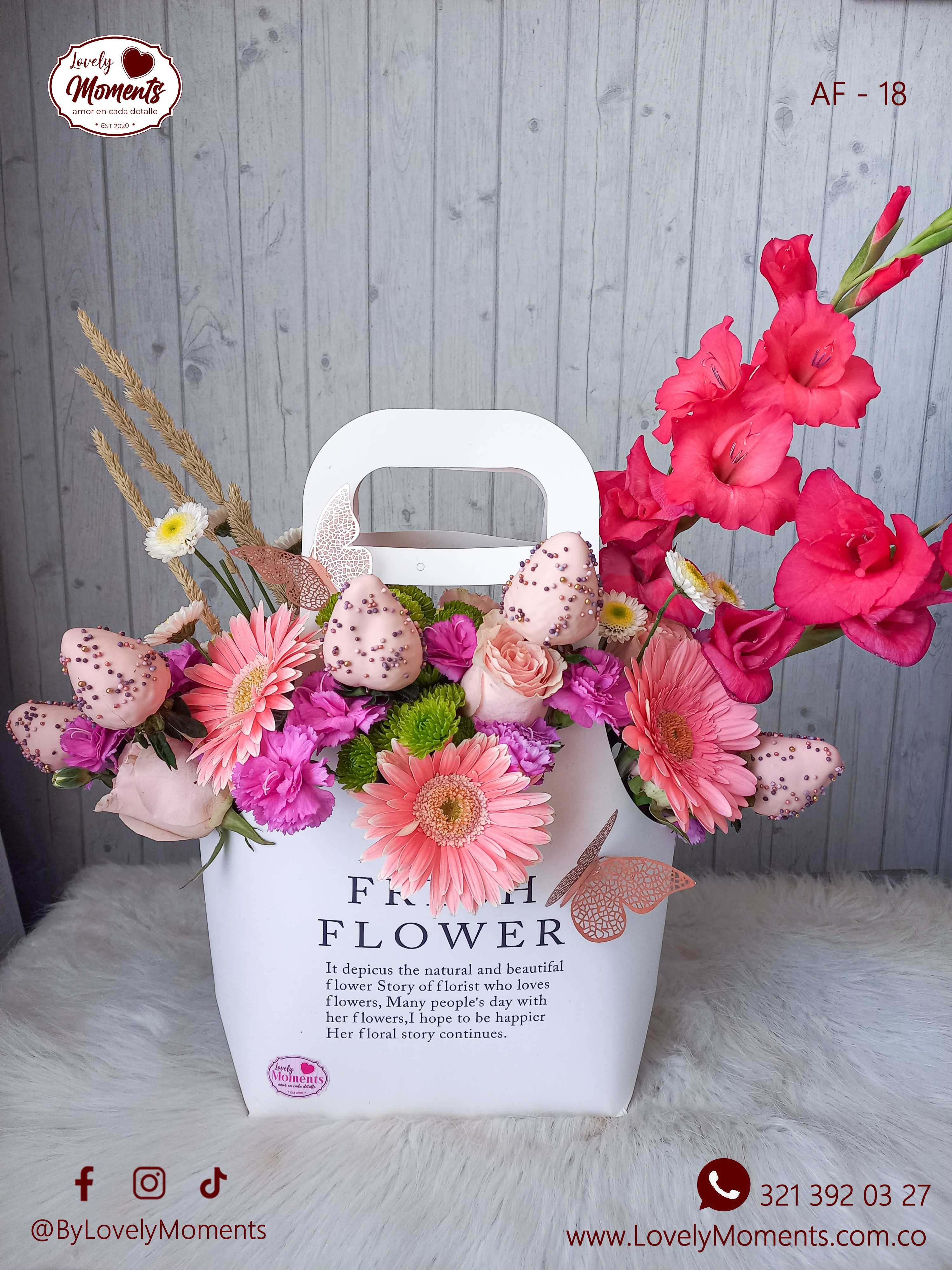 Canasta de Flores Jardín | Floristerías en Pereira Colombia