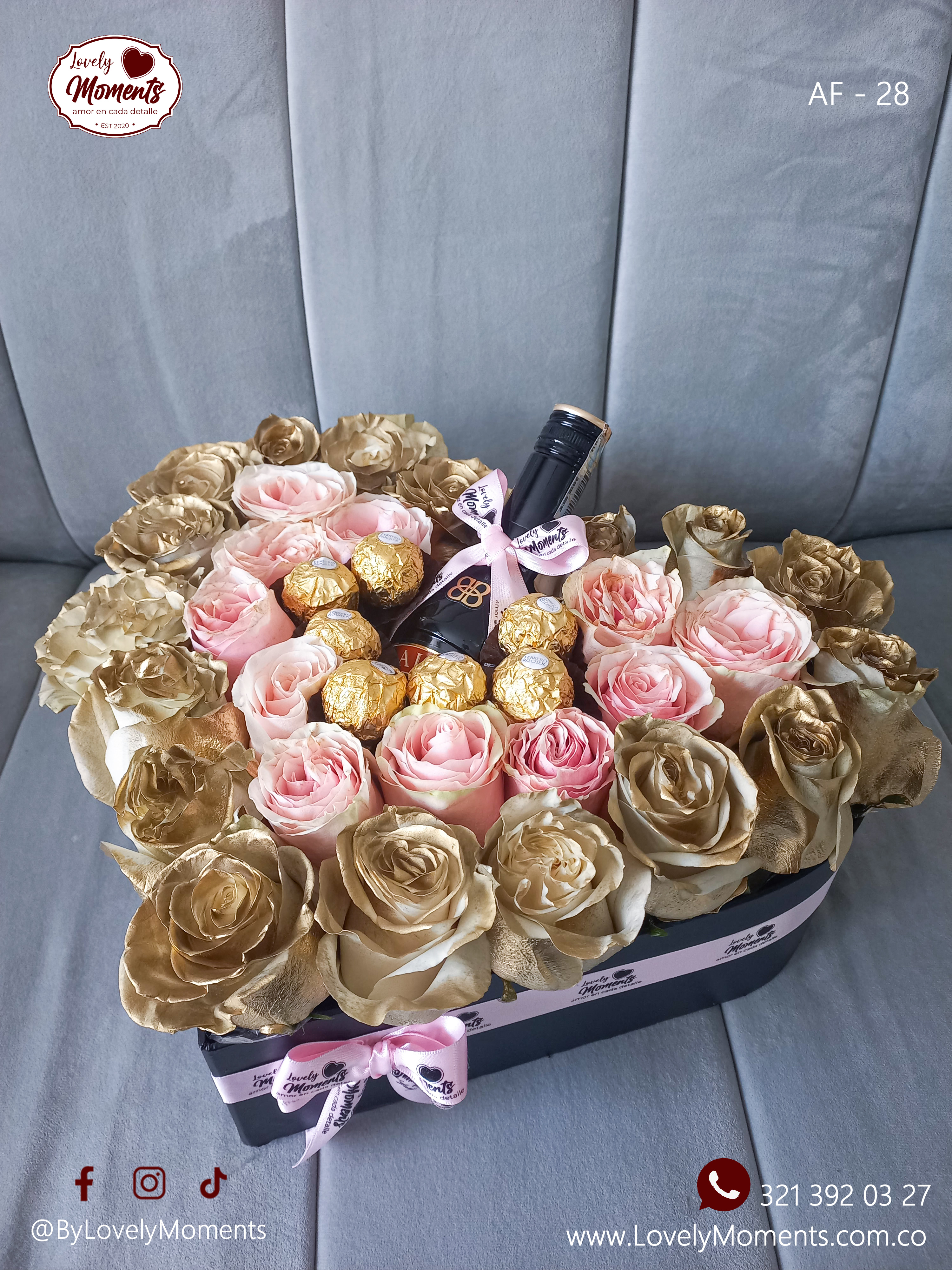 Arreglo floral Magia | Flores exóticas Pereira
