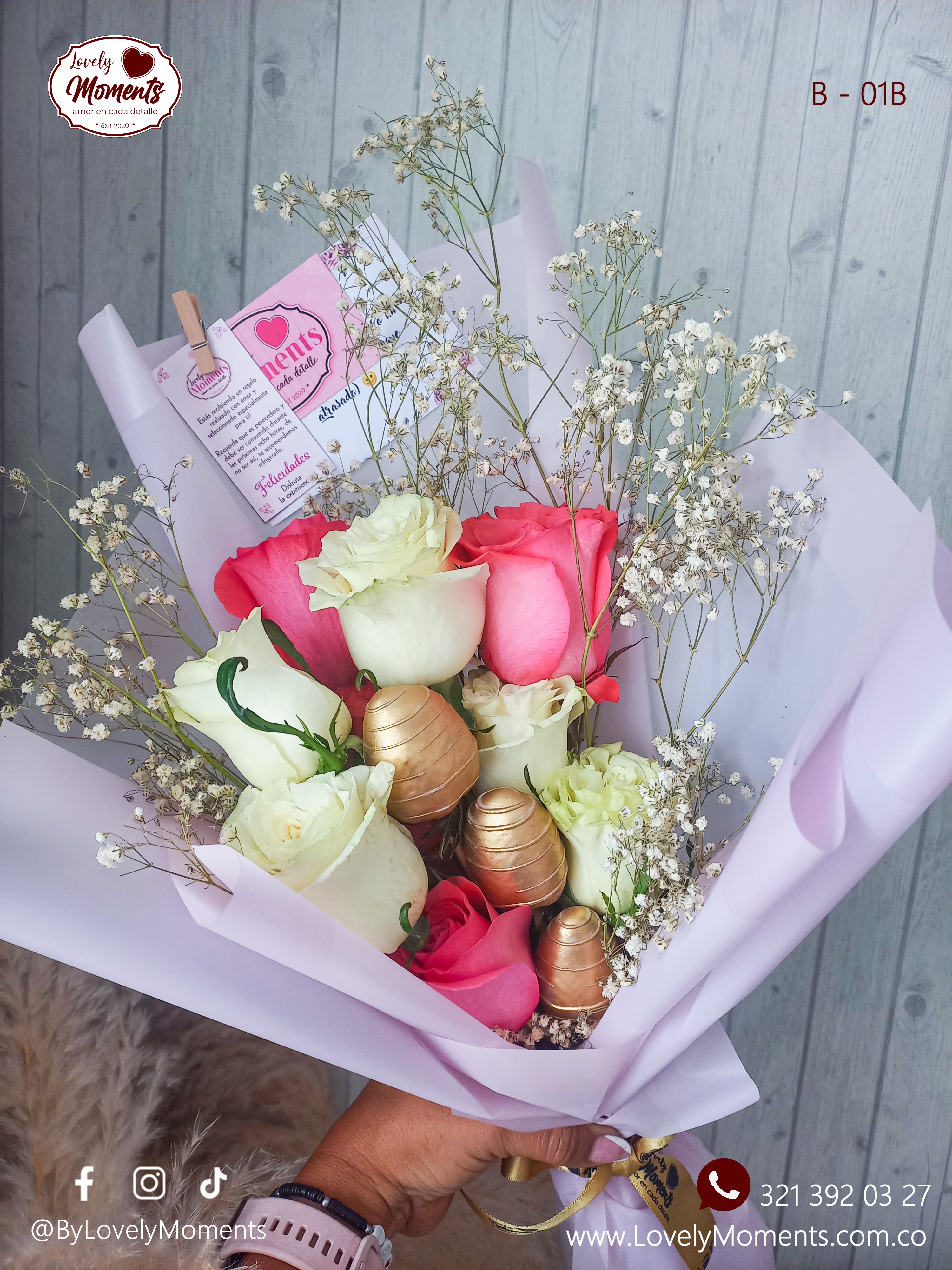 Bouquet de Rosas Touch | Rosas Pereira