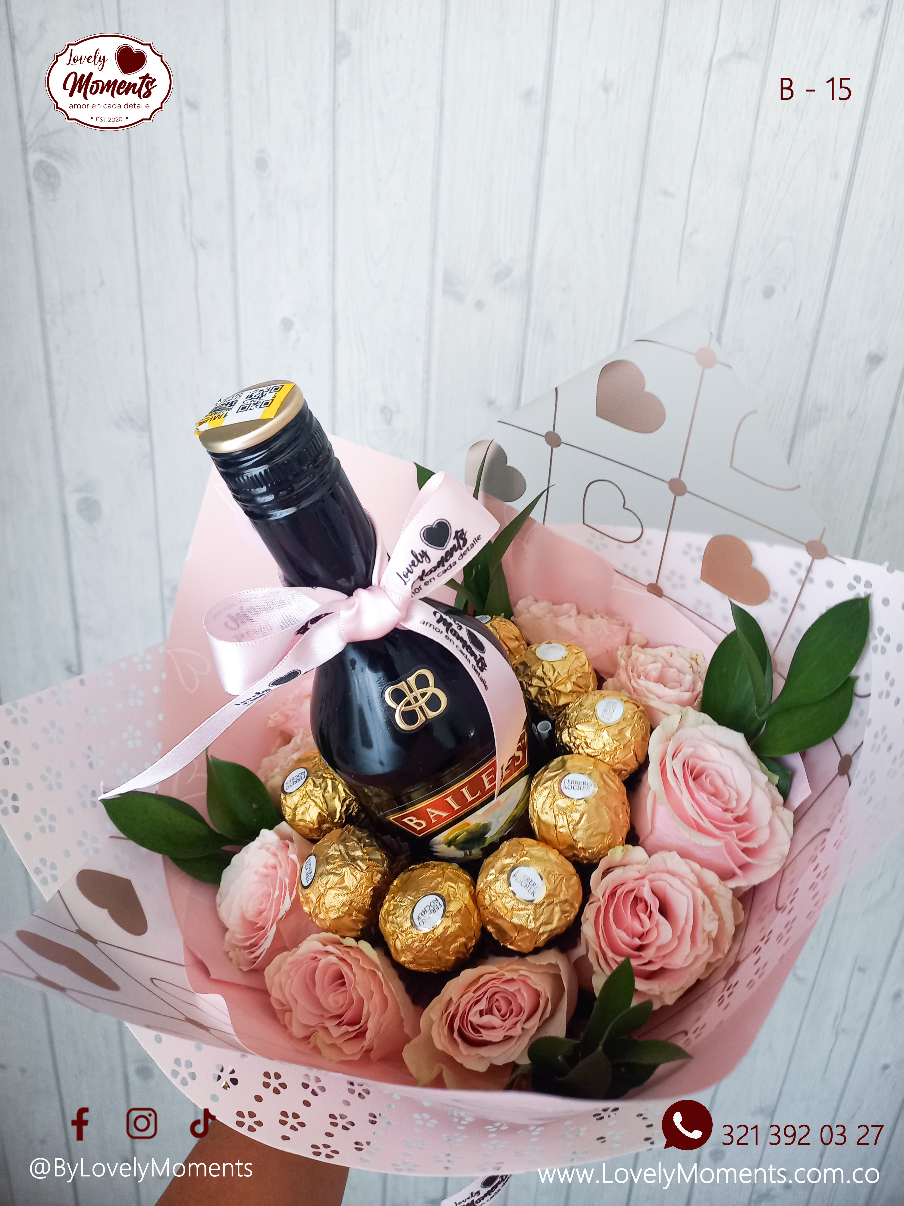 Bouquets de lujo Moments | Flores de lujo Pereira