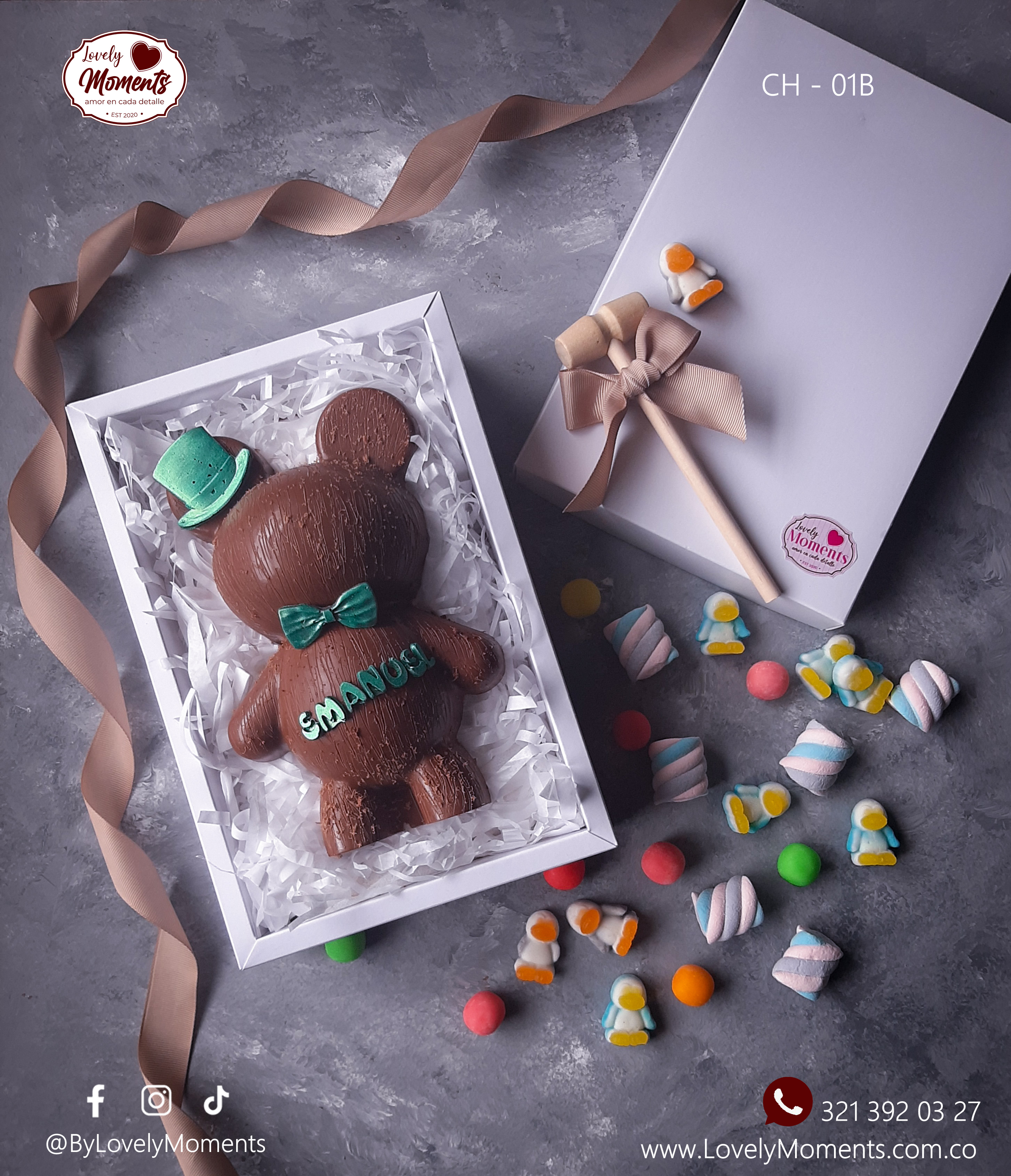 Oso Sorpresa de Chocolate | Osos de Chocolate Pereira