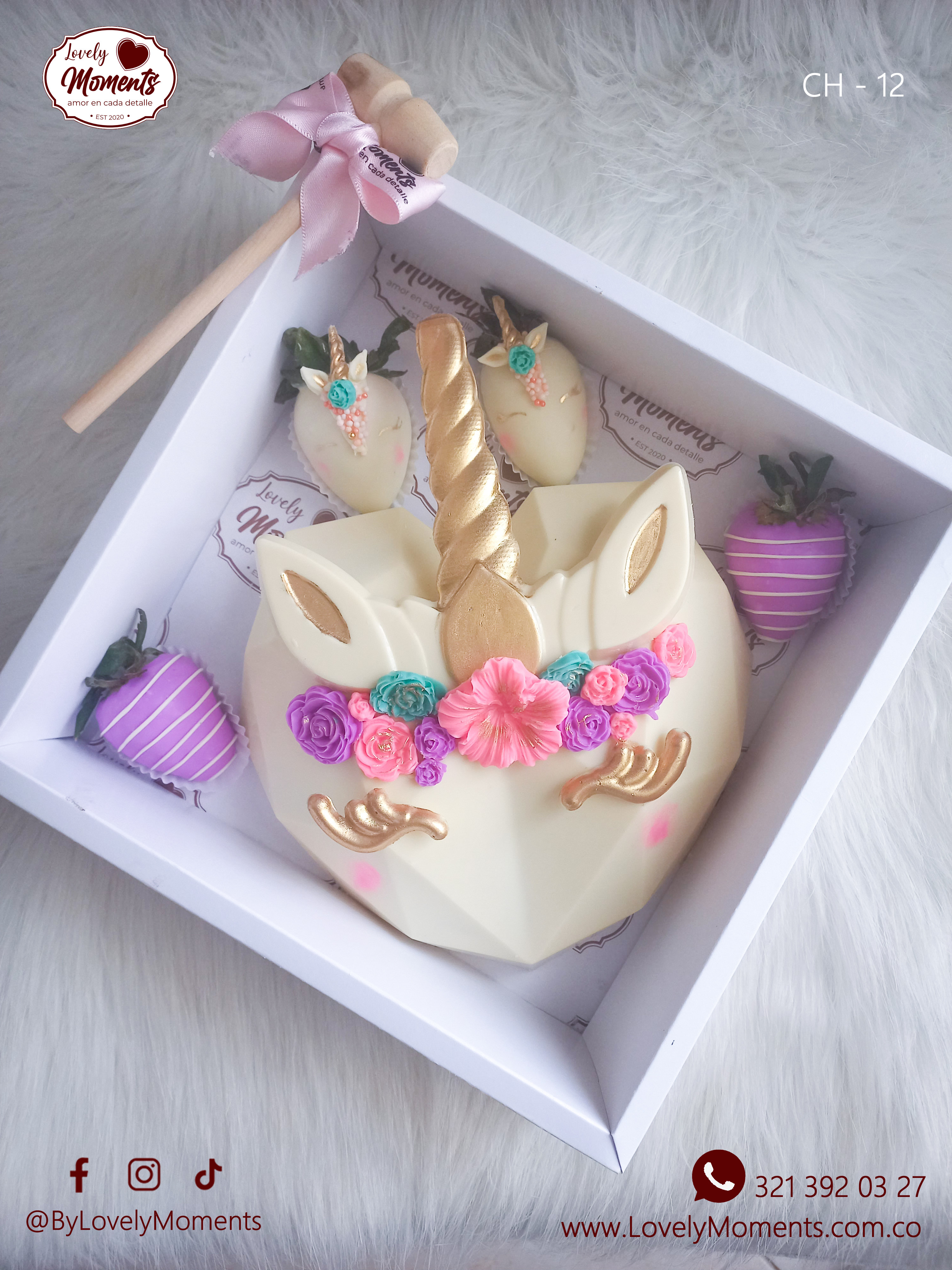 Unicornio de Chocolate | Pereira Dosquebradas