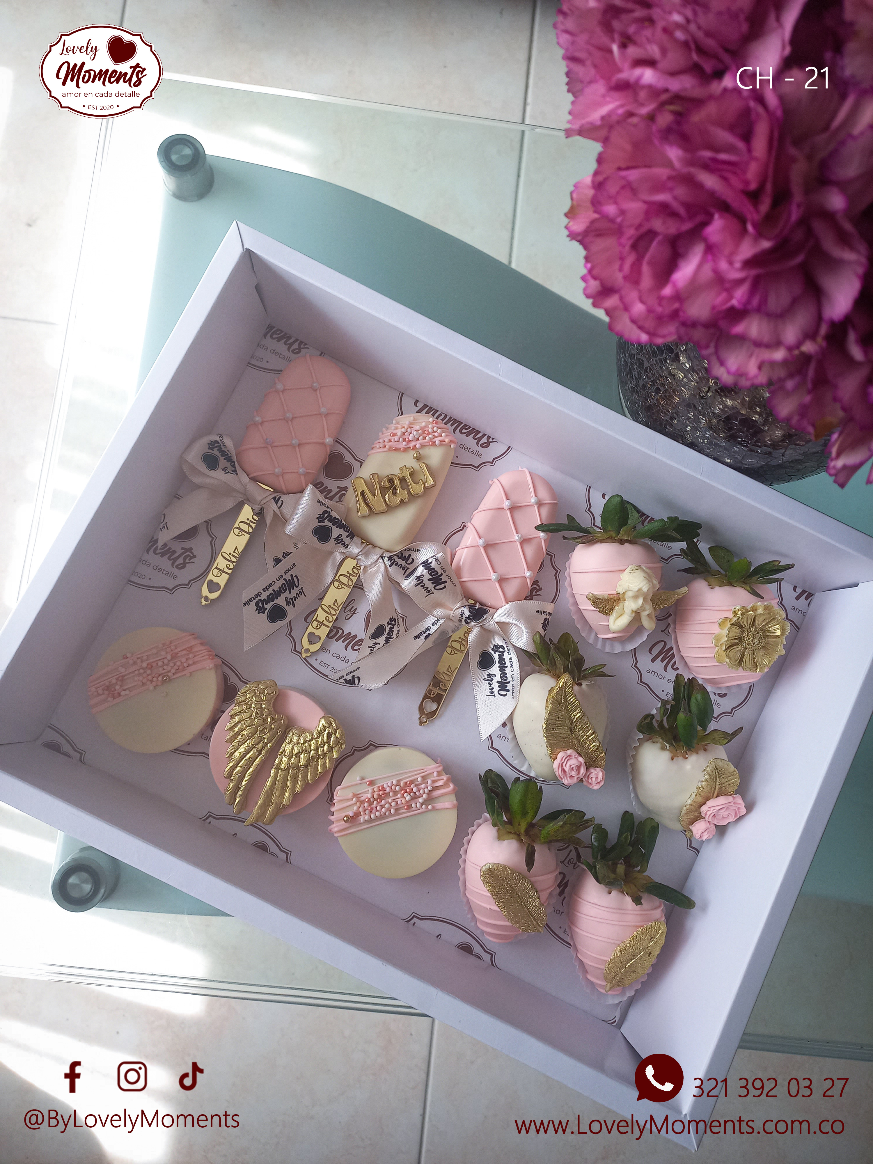 Caja de Lujo Mix Chocolate | Enviar regalos a Pereira