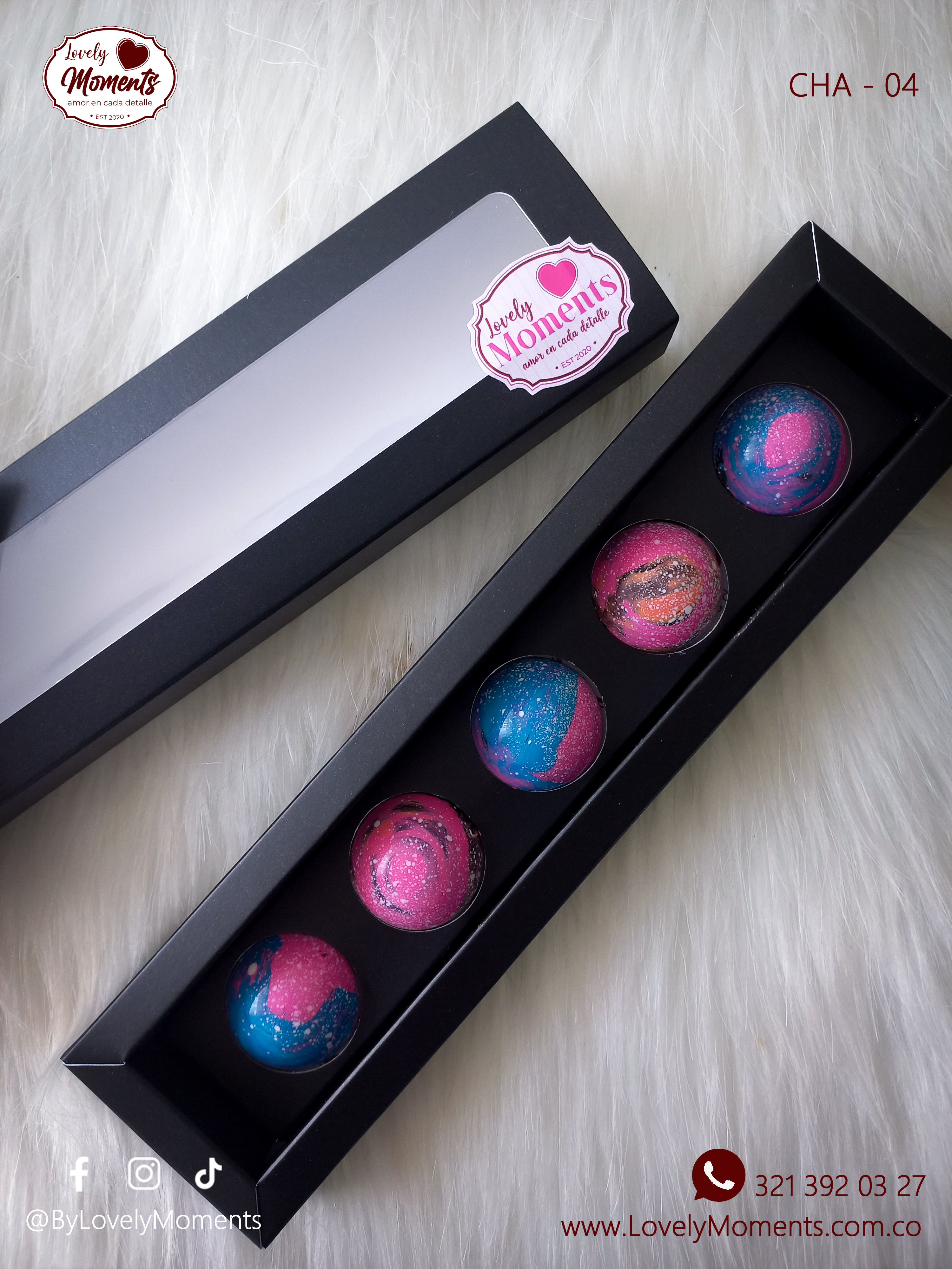 Caja de Bombones Toque de Amor | Regalos Sencillos Pereira