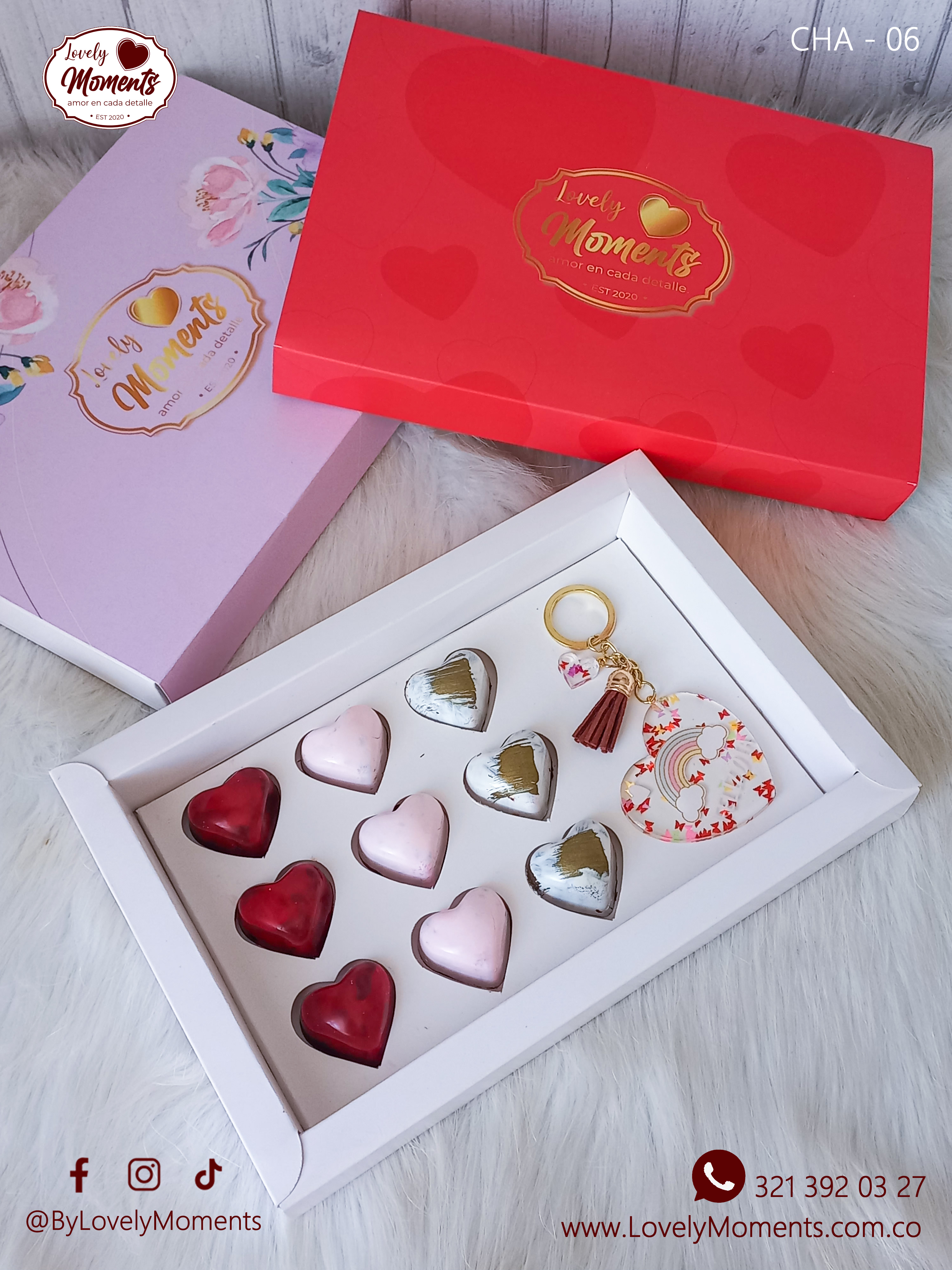 Caja de Bombones Amor Infinito | Chocolates Pereira