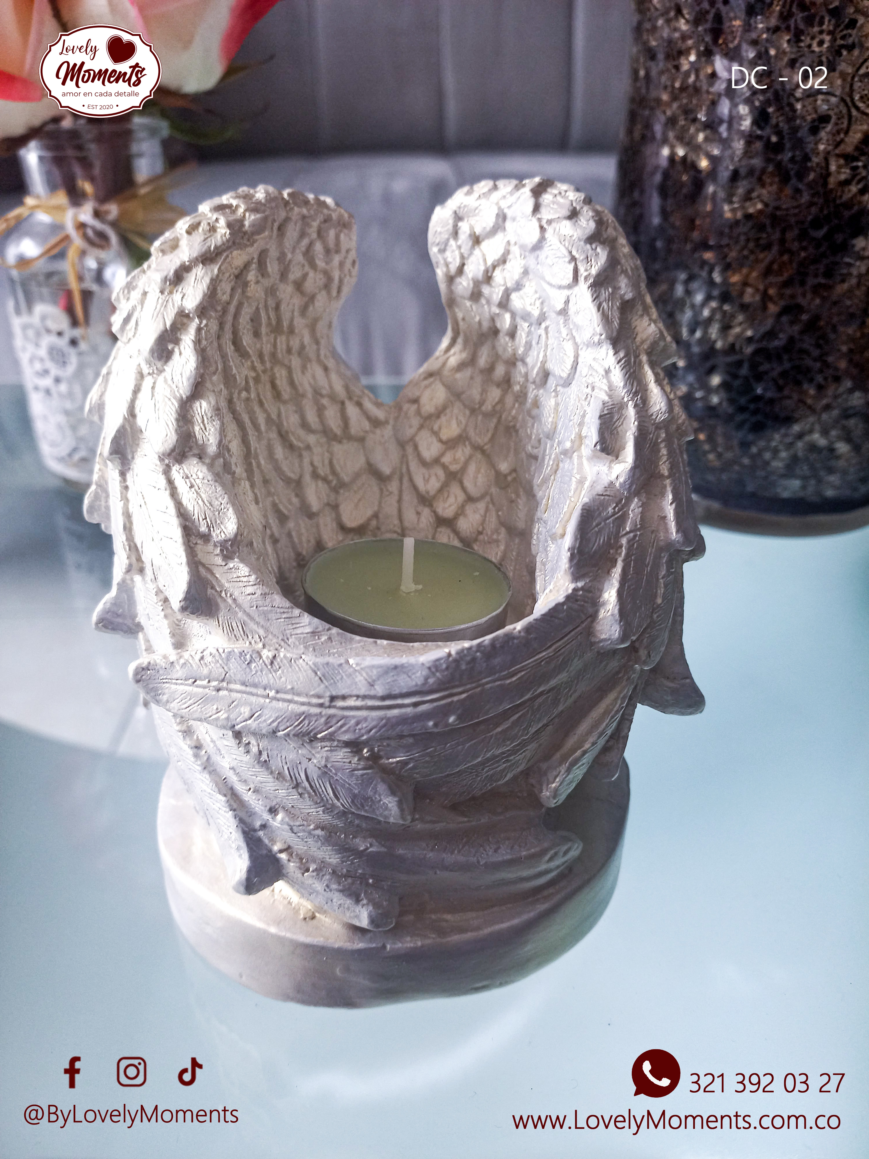Candelabro Abrazo de Paz | Porta velas Pereira