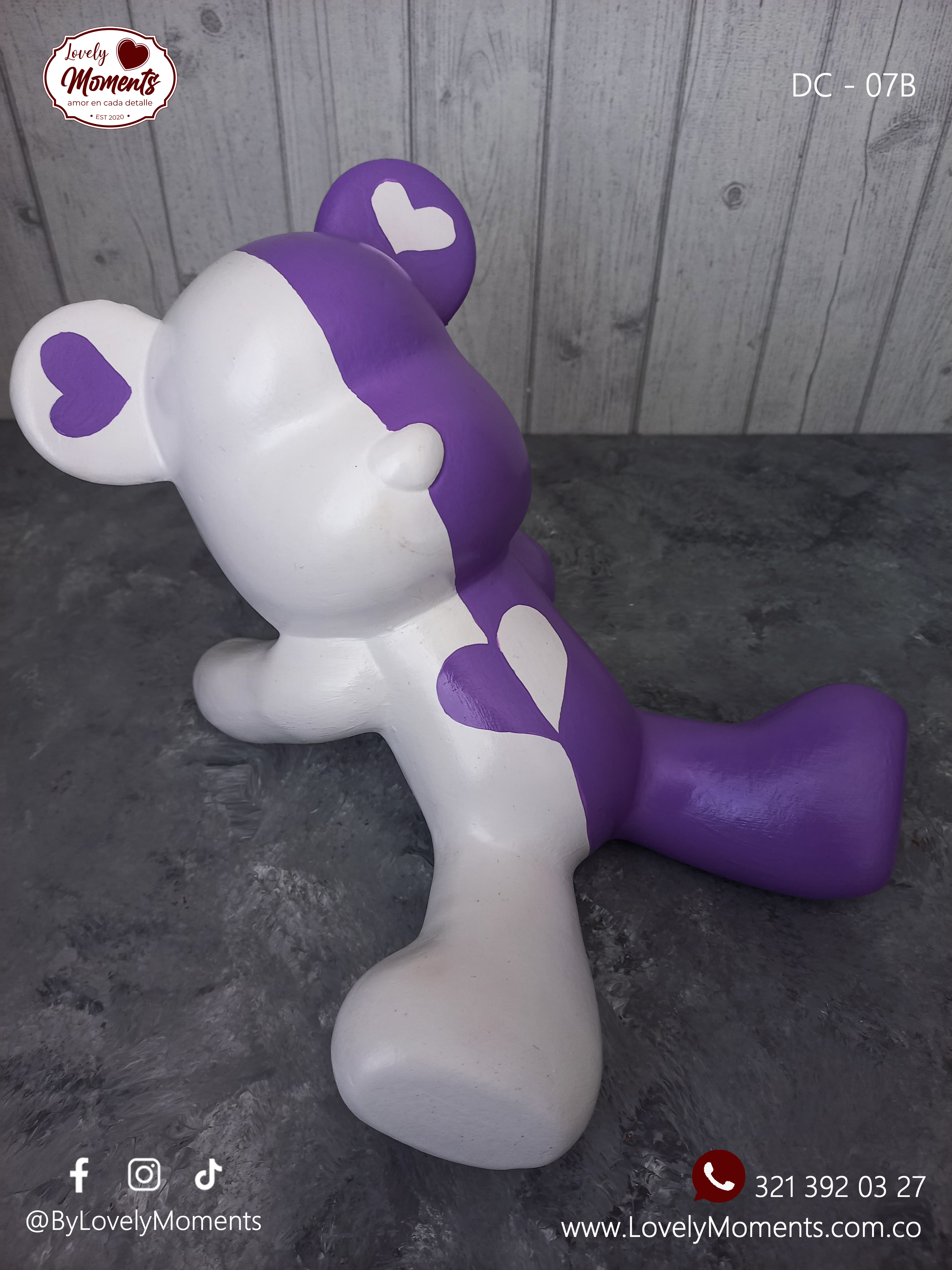 Oso Teddy Lovely | Detalles Decorativos