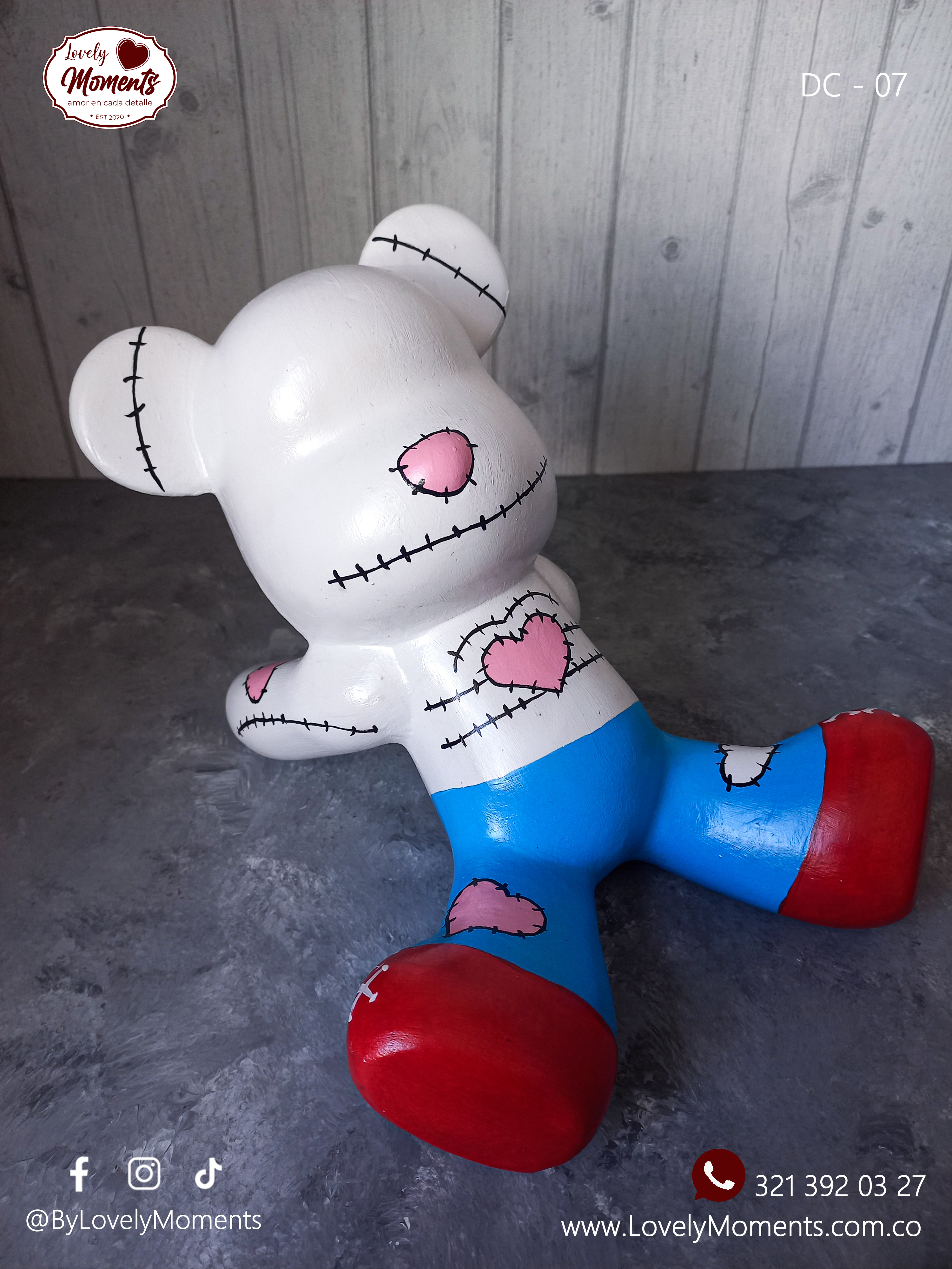 Oso Teddy Lovely | Detalles Decorativos