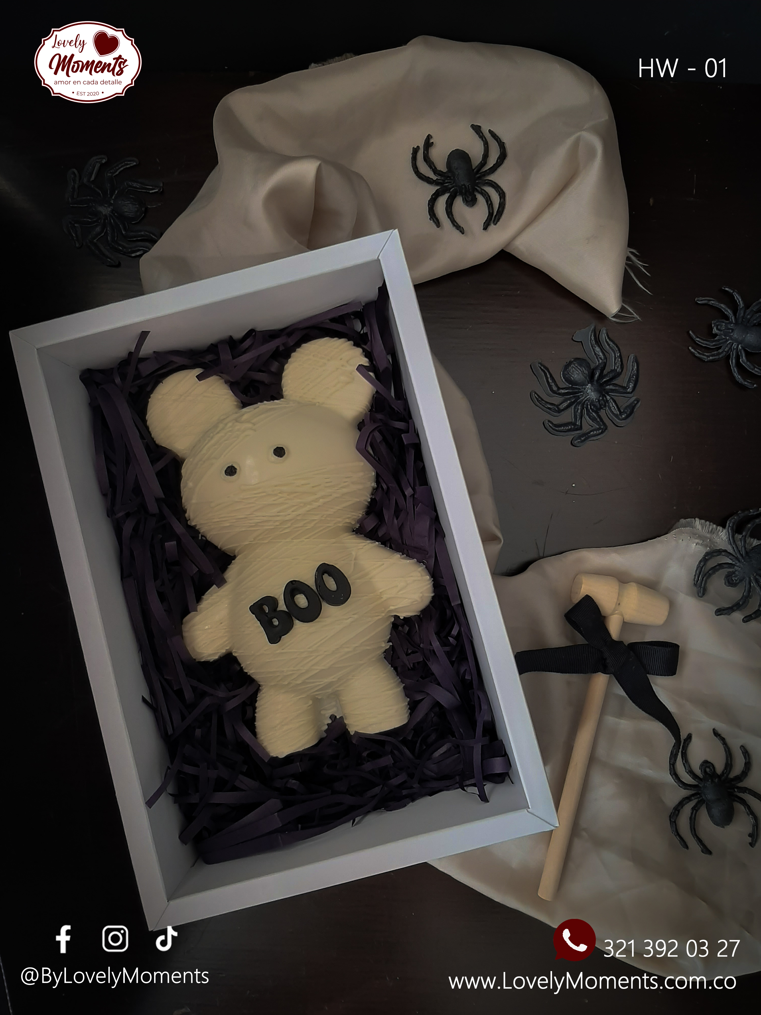 Oso Sorpresa de Chocolate Boo | Chocolates Pereira