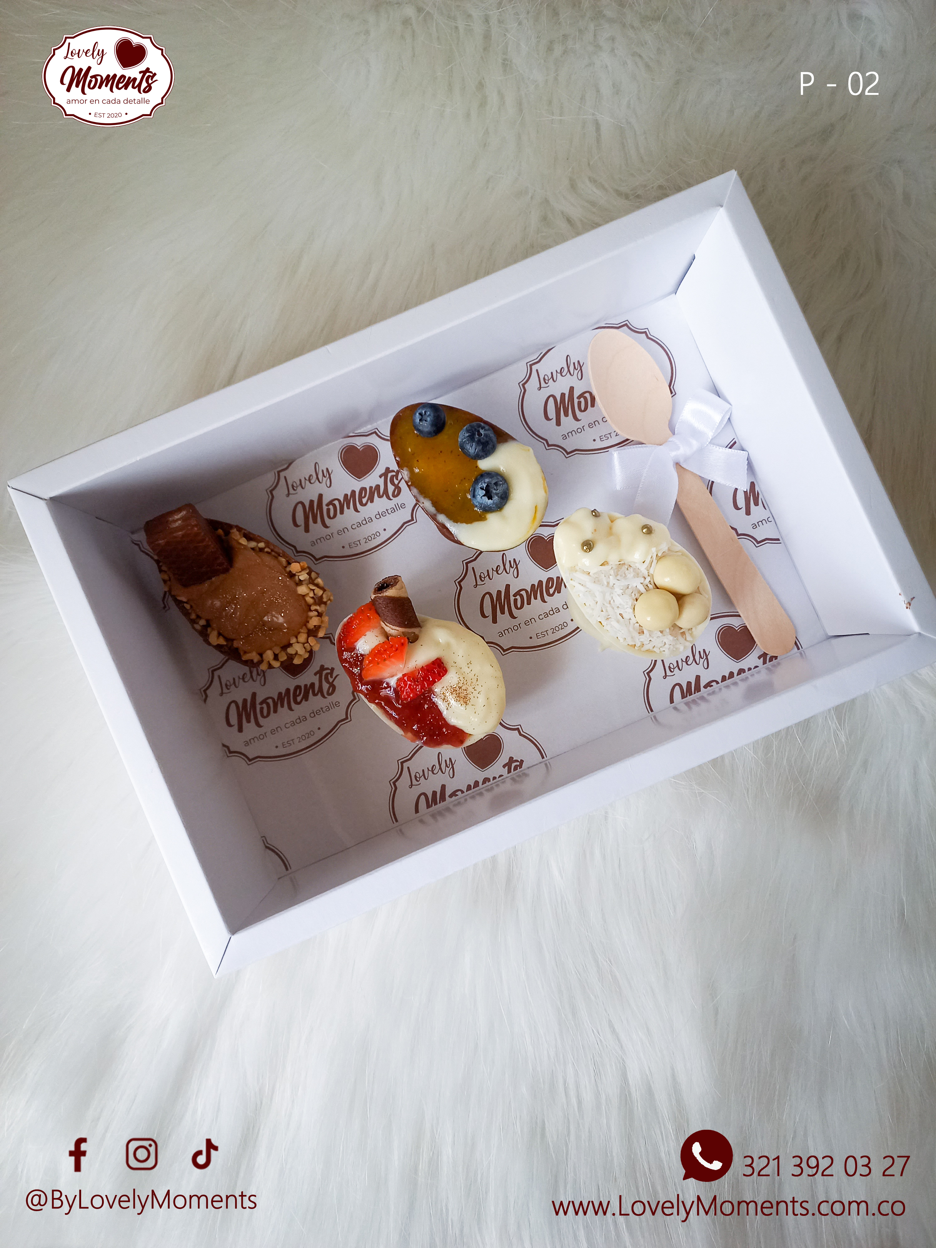 Caja de postres de Pascua x 4 Unidades