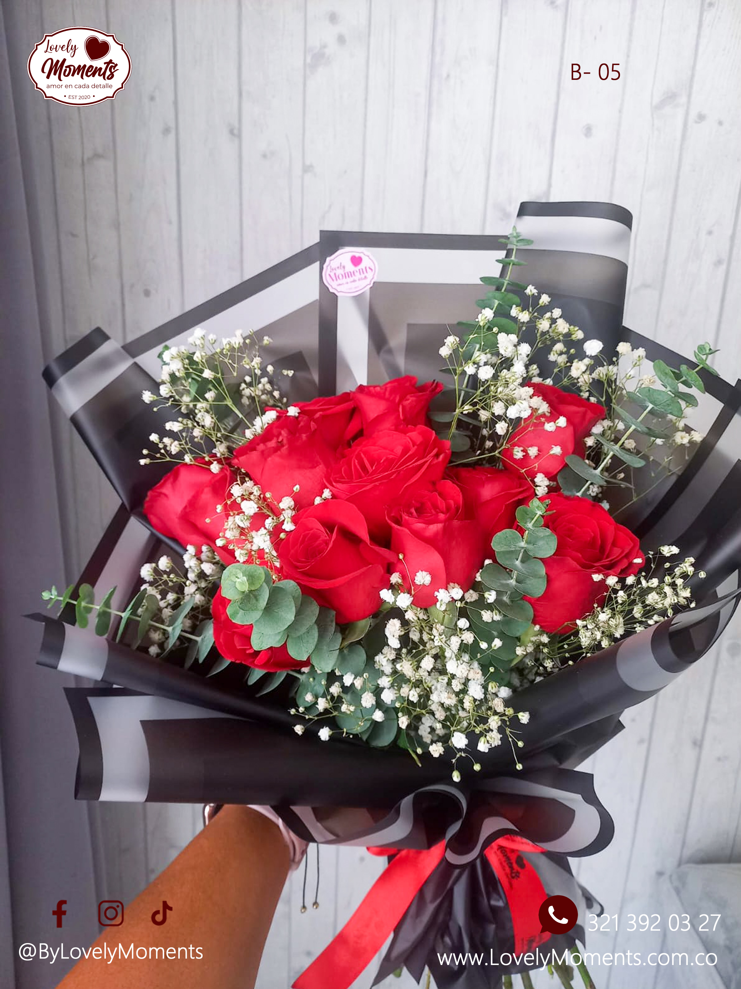 Bouquet Asia de rosas en Pereira a domicilio