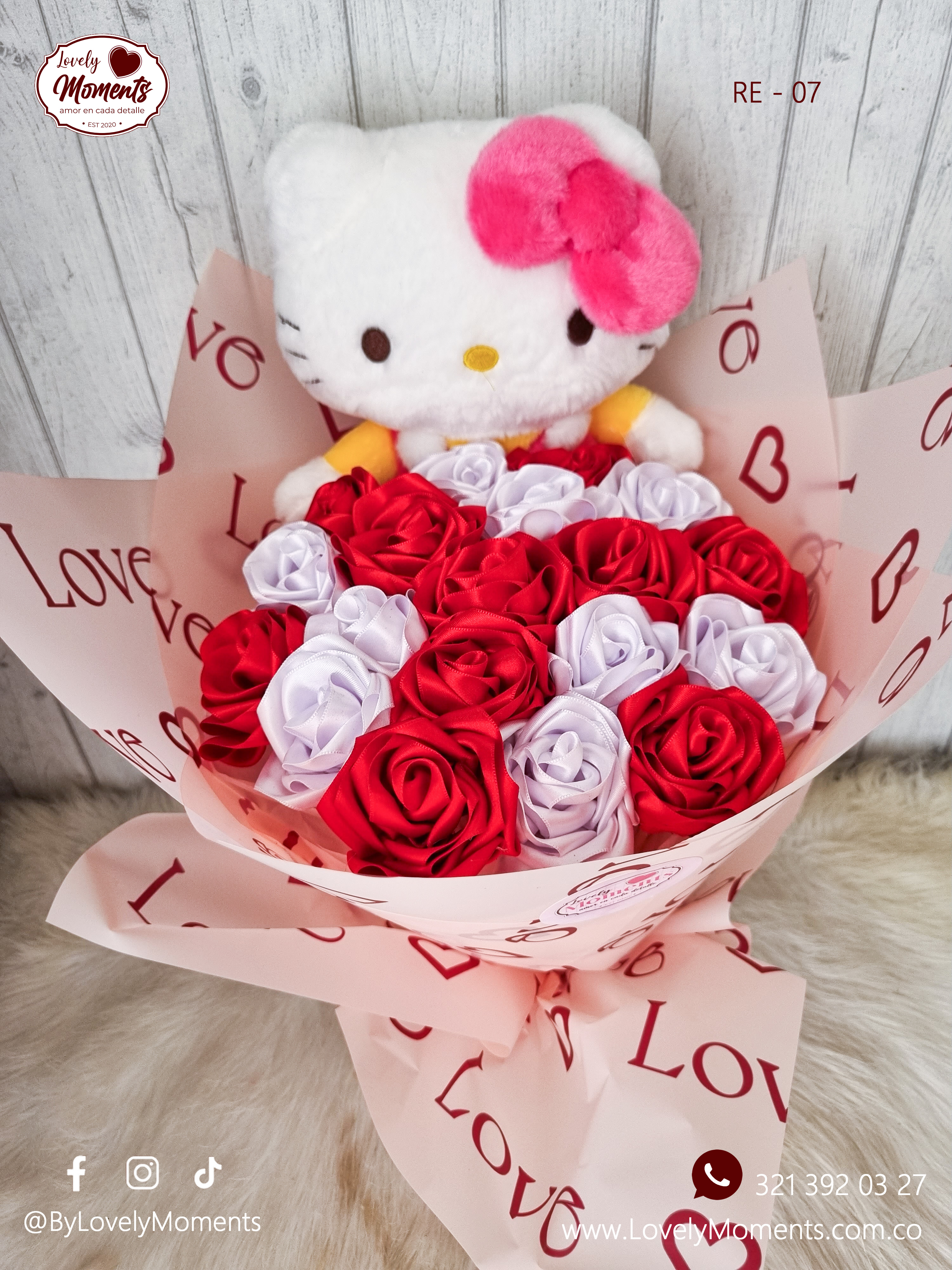 Ramo Buchón Hello Kitty | Detalles Pereira