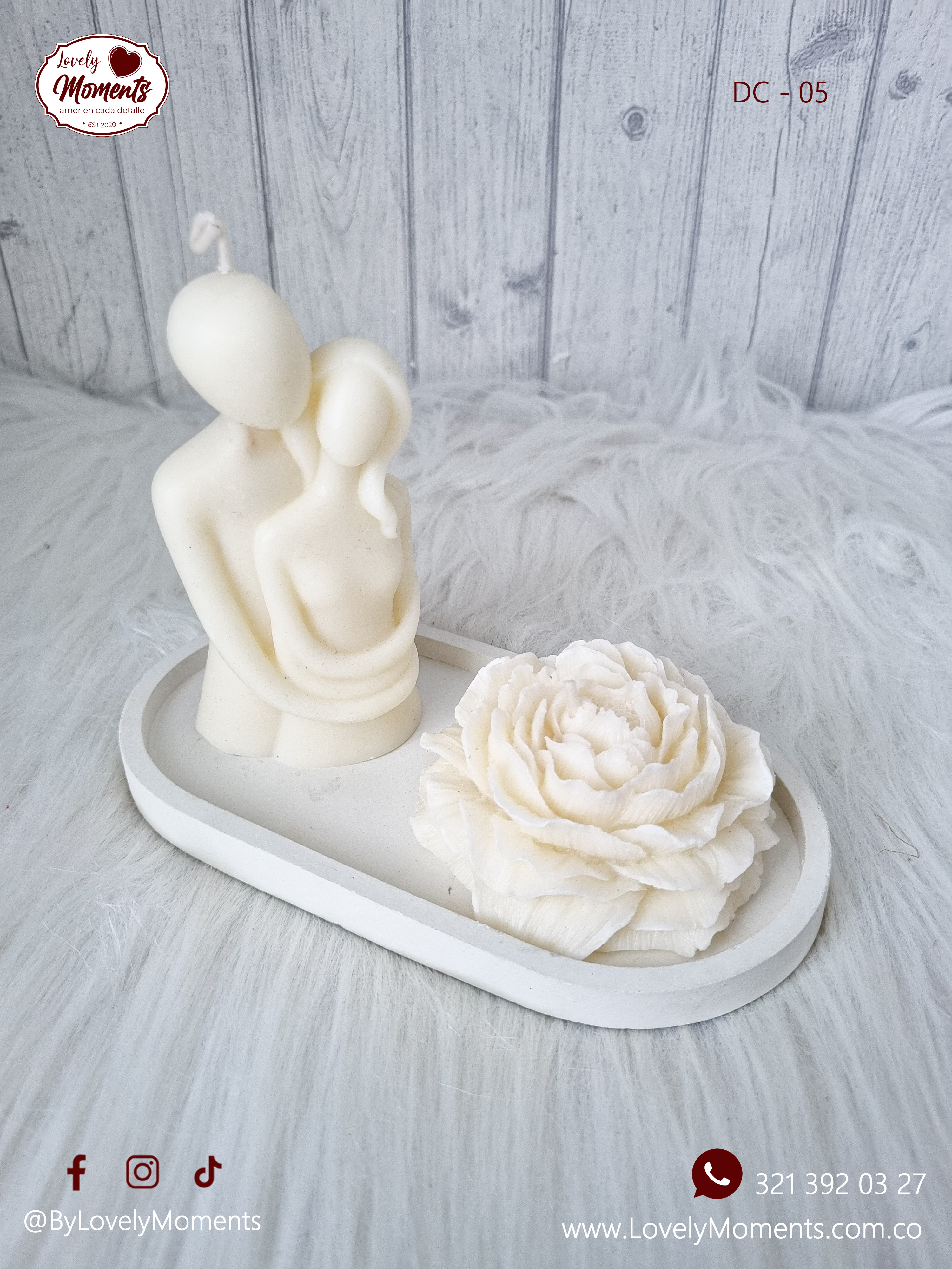 Velas decorativas en Pereira - Set de Velas Artesanales