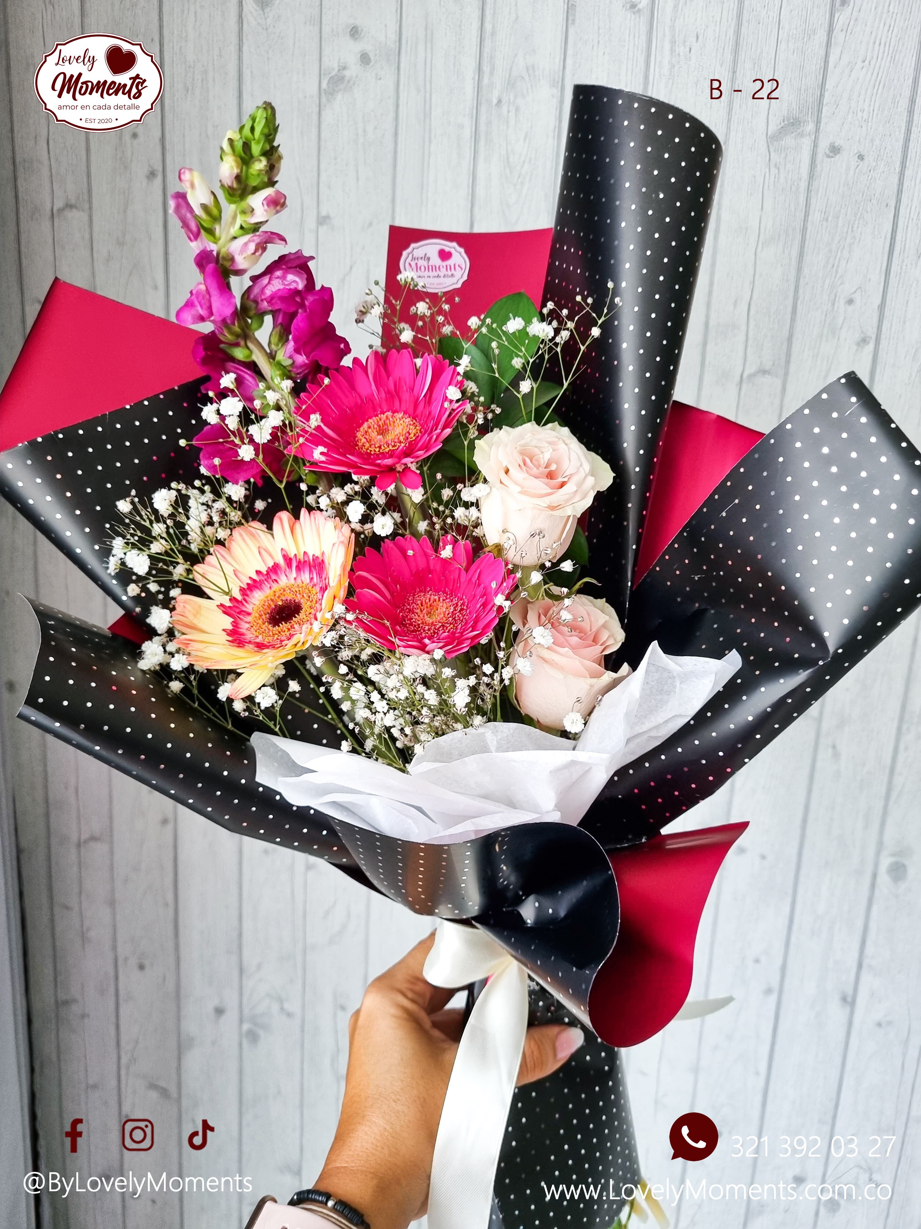 Bouquet Paraíso - Ramos de flores en Pereira, Dosquebradas y Santa Rosa de Cabal