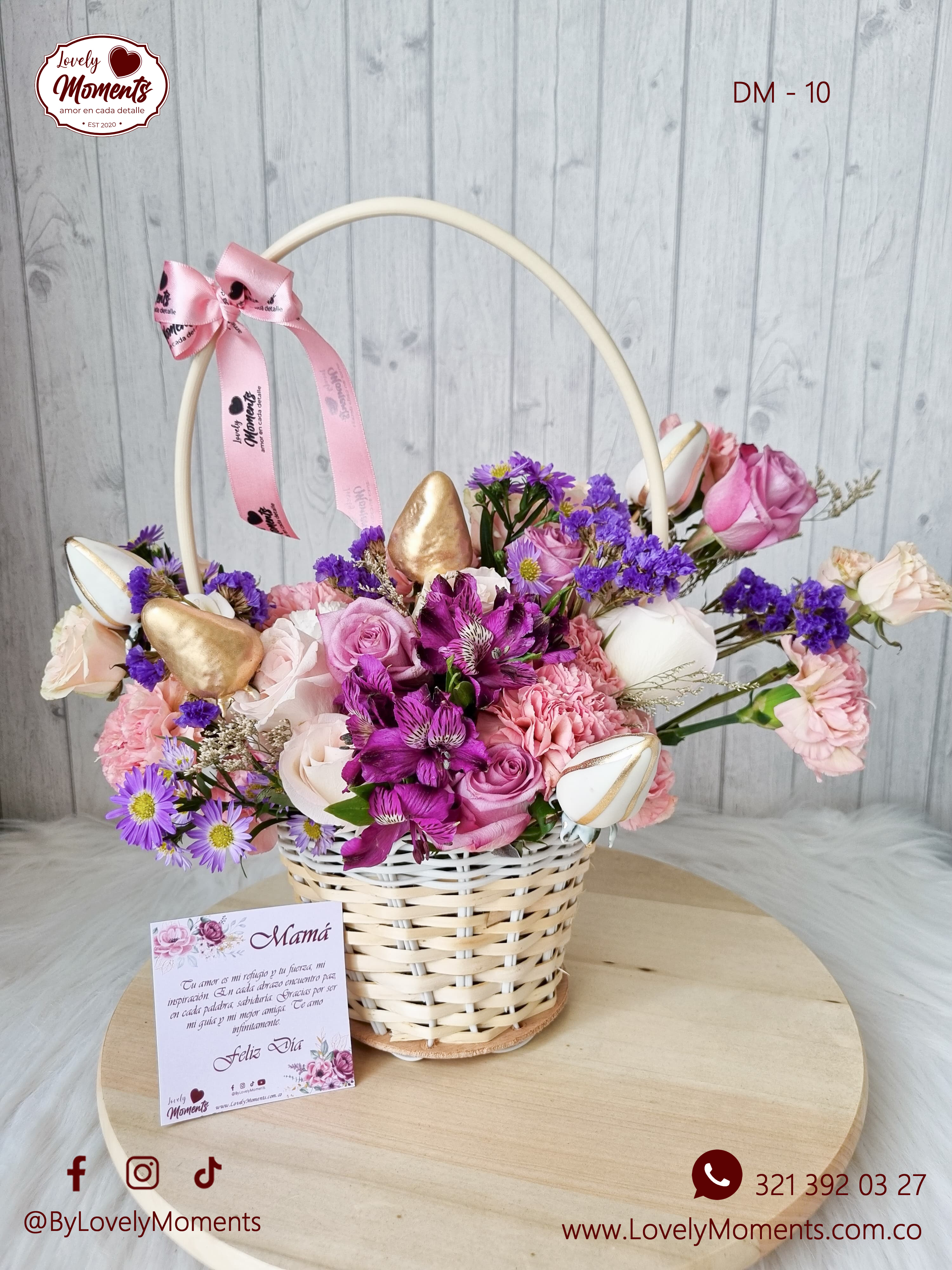Regalo día de las Madres - Canasta Primavera
