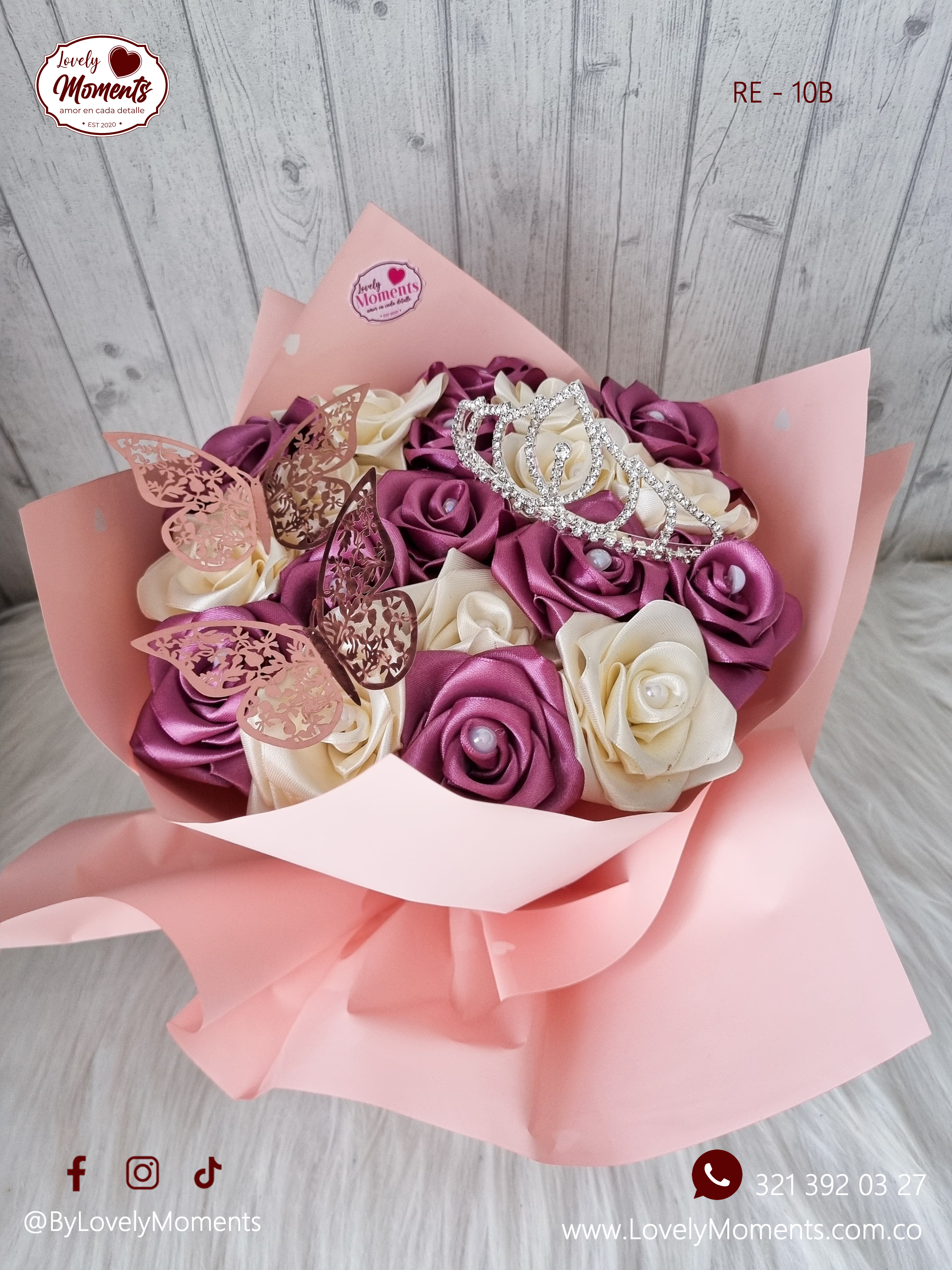 Bouquet Princesa - Ramo de Flores