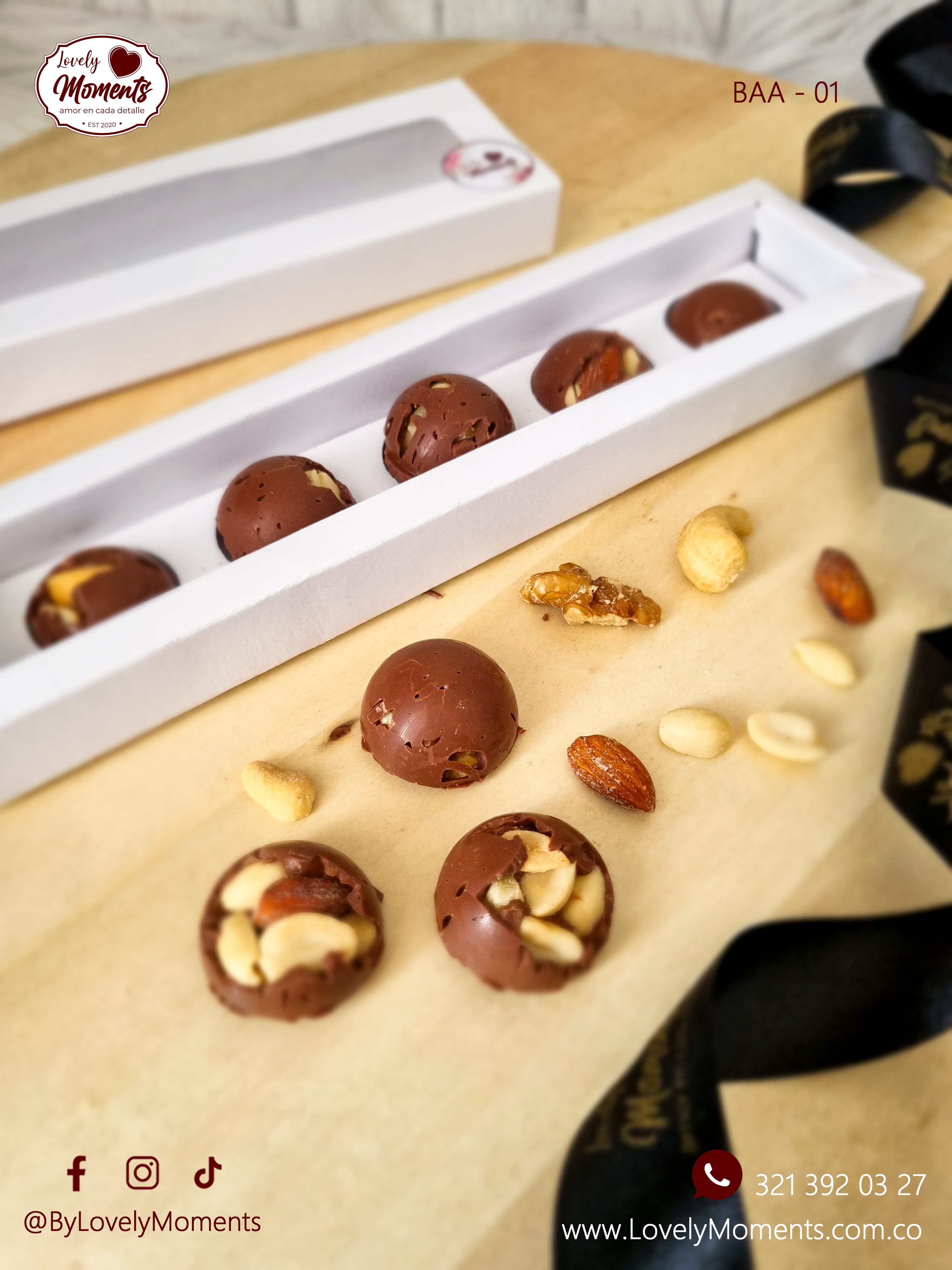 Chocolate de Amor y Amistad | Bombones Pasión de Chocolate en Pereira