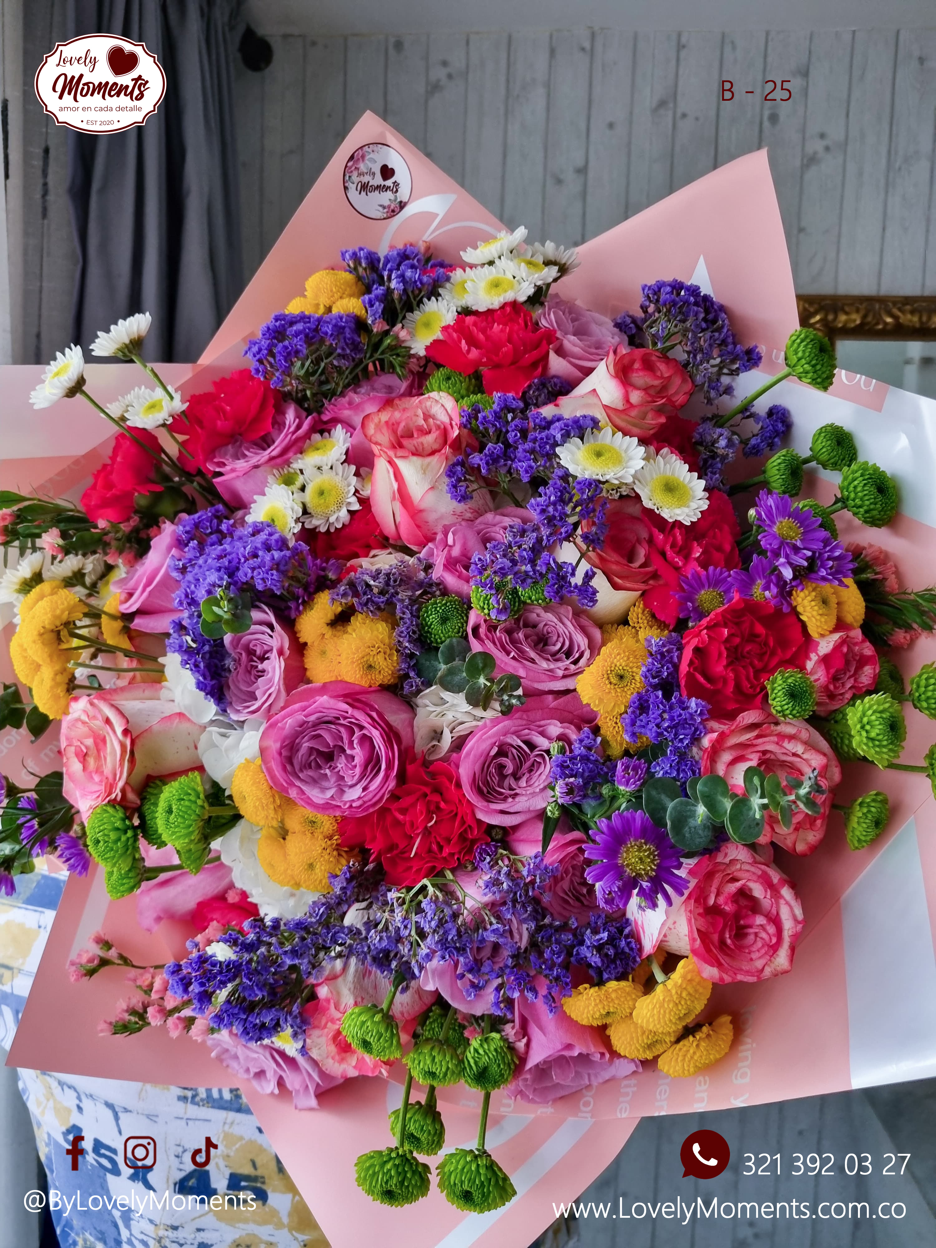 Ramo de flores Primavera | Ramos de Flores en Pereira y Dosquebradas