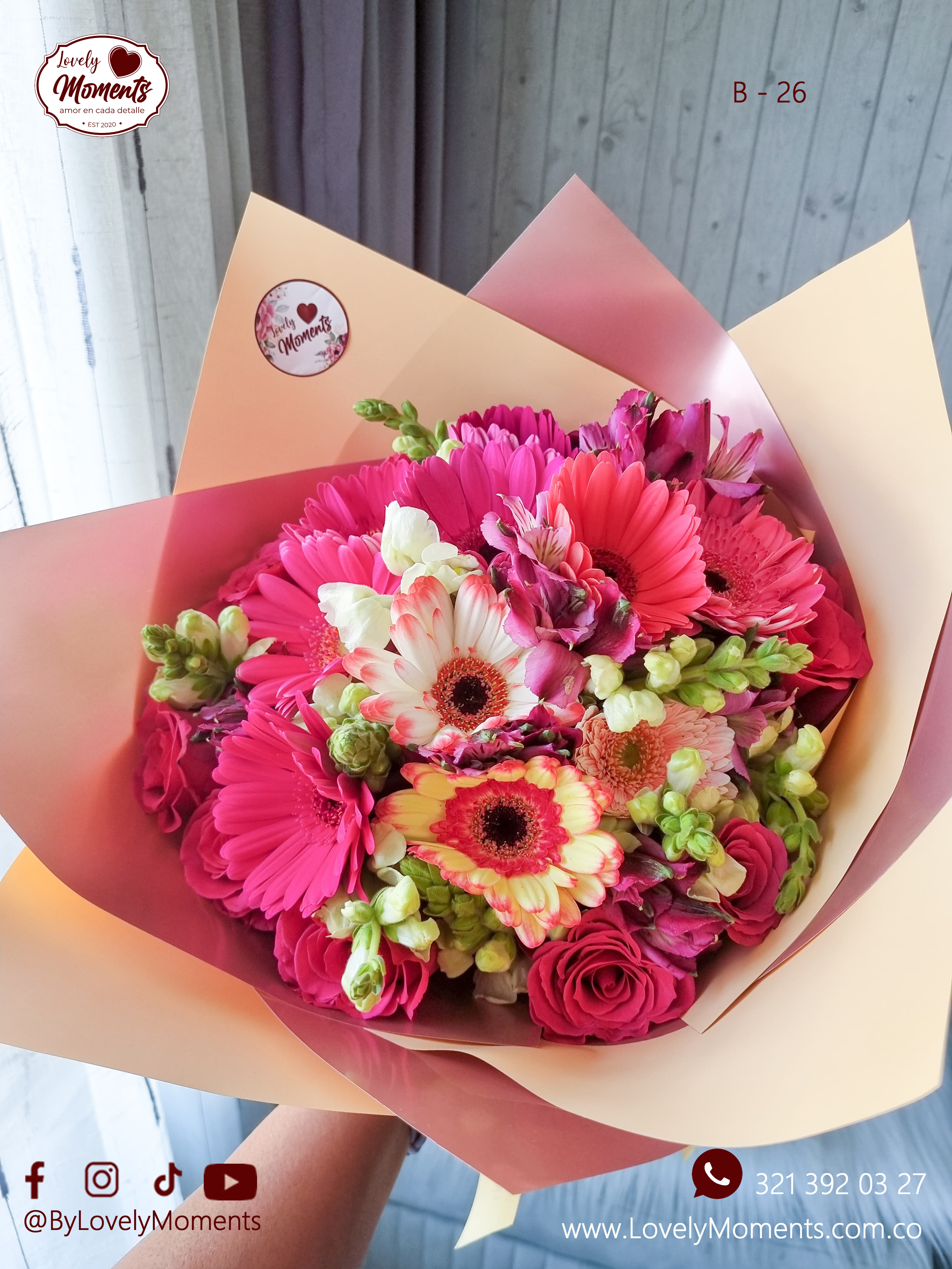 Ramos de Flores Elegantes Pereira - Ramo Querendona