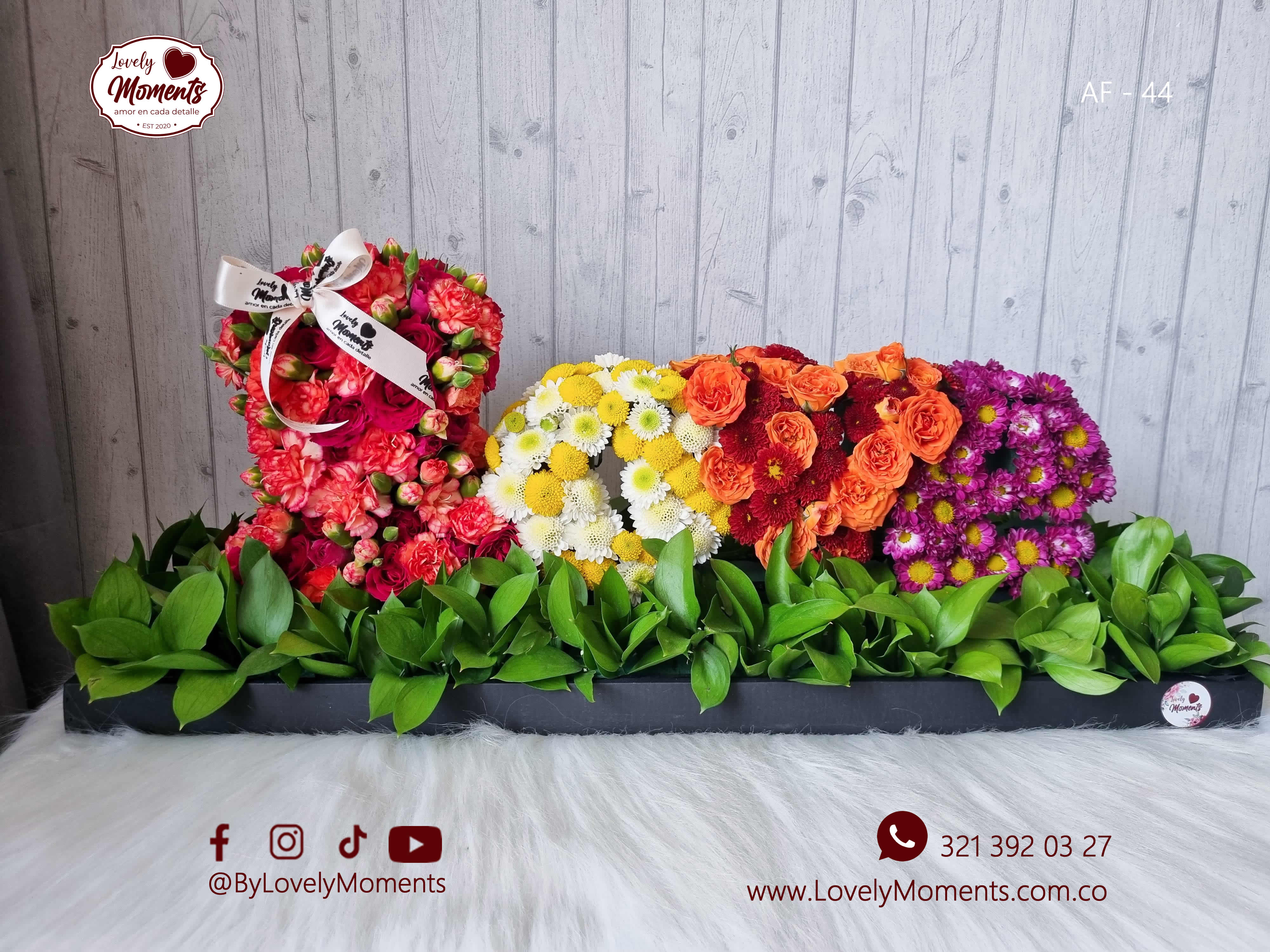 Arreglo Floral Lovely Moments | Arreglo floral de lujo en Pereira Dosquebradas