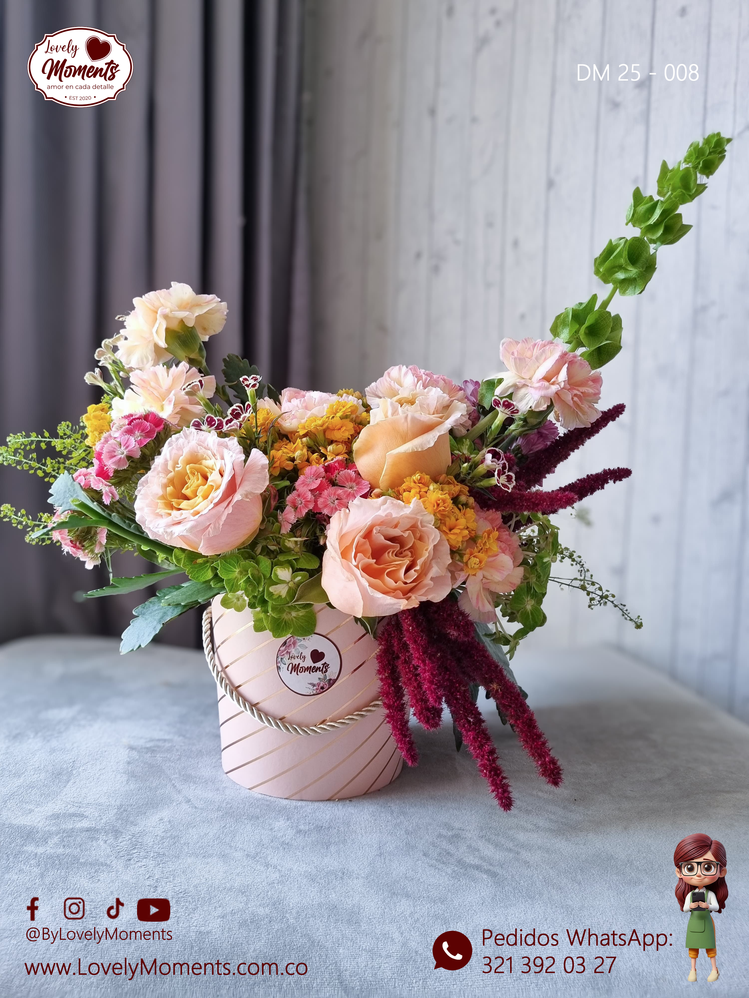 Arreglo Fragante | Arreglos florales Pereira | Regalos día de las madres 2025