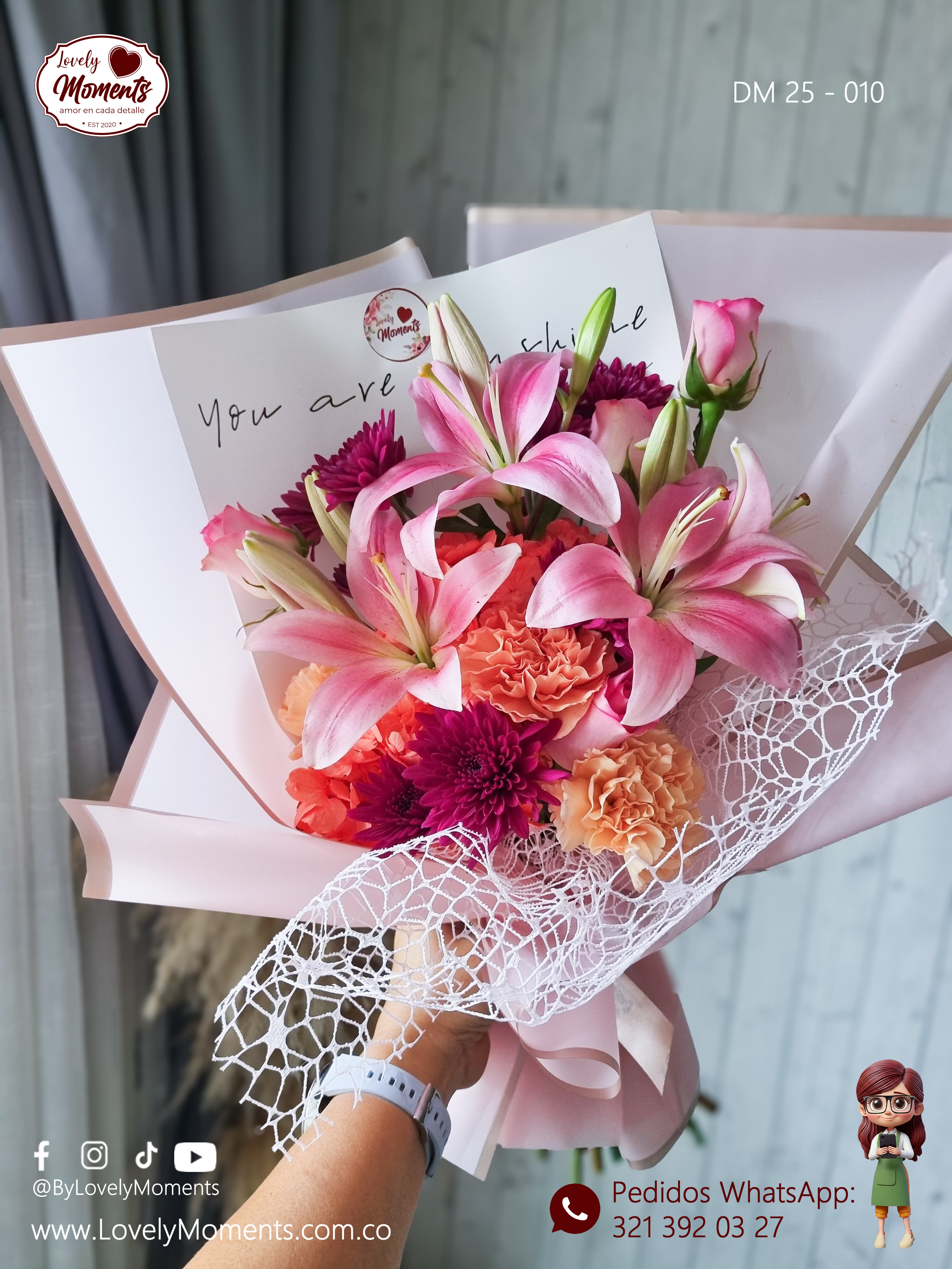 Bouquet Ensueño | Flores para mamá en Pereira Dosquebradas