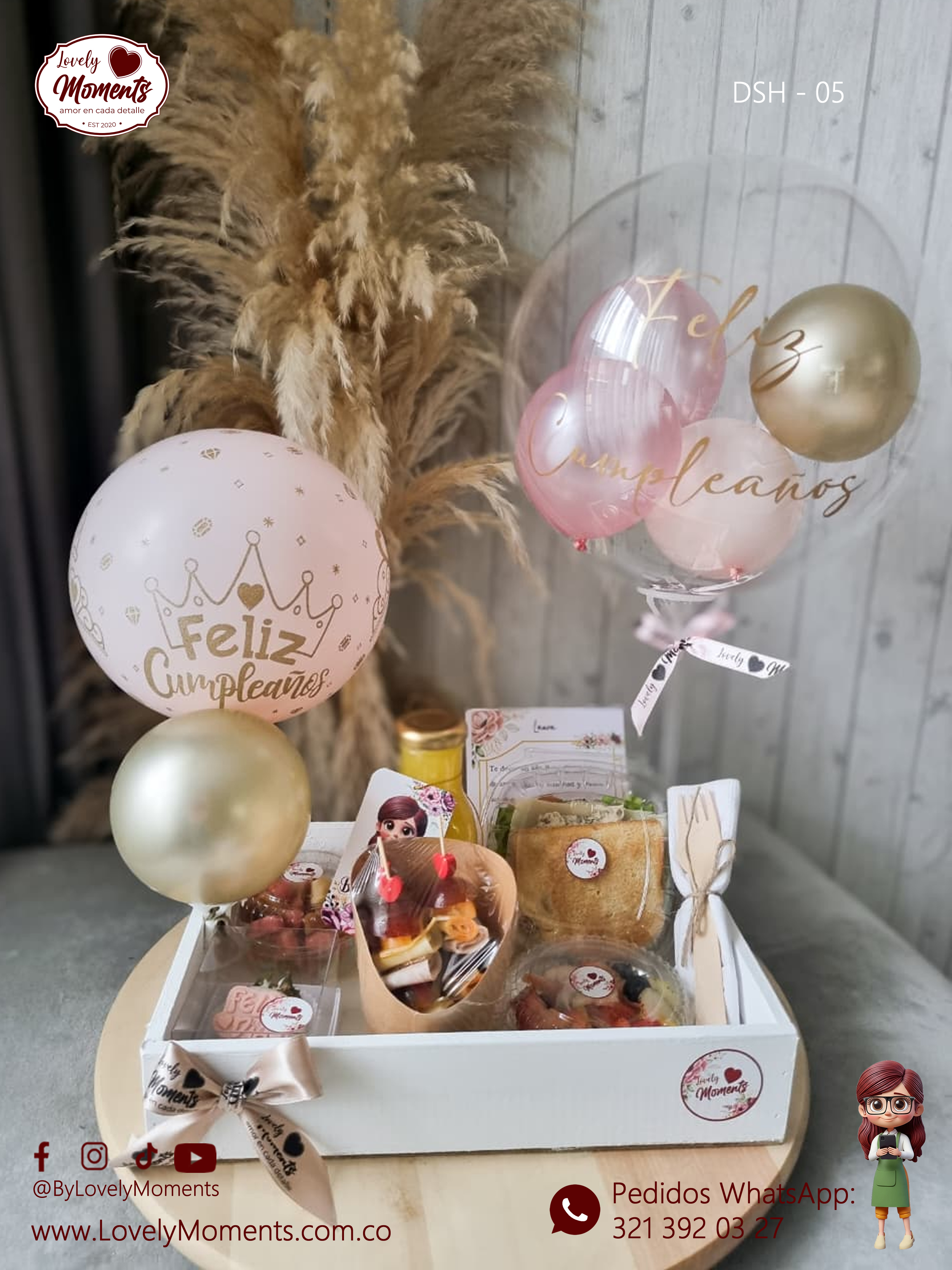 Desayuno Abrazo de Amor a Domicilio en Pereira, Dosquebradas y Santa Rosa de Cabal