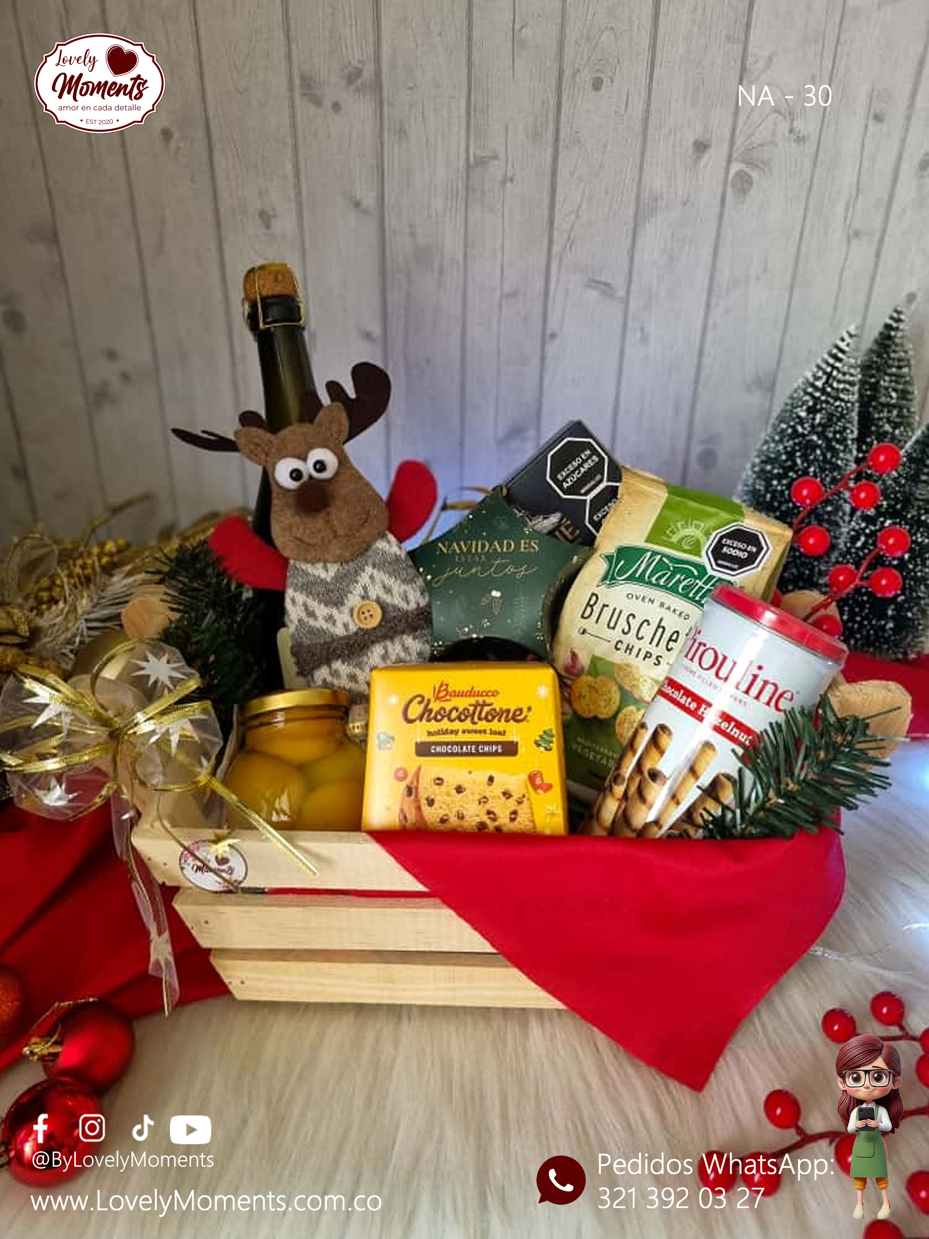 Ancheta Navideña Dulce Armonía | Anchetas Navideñas Pereira | Dosquebradas | Santa Rosa de Cabal