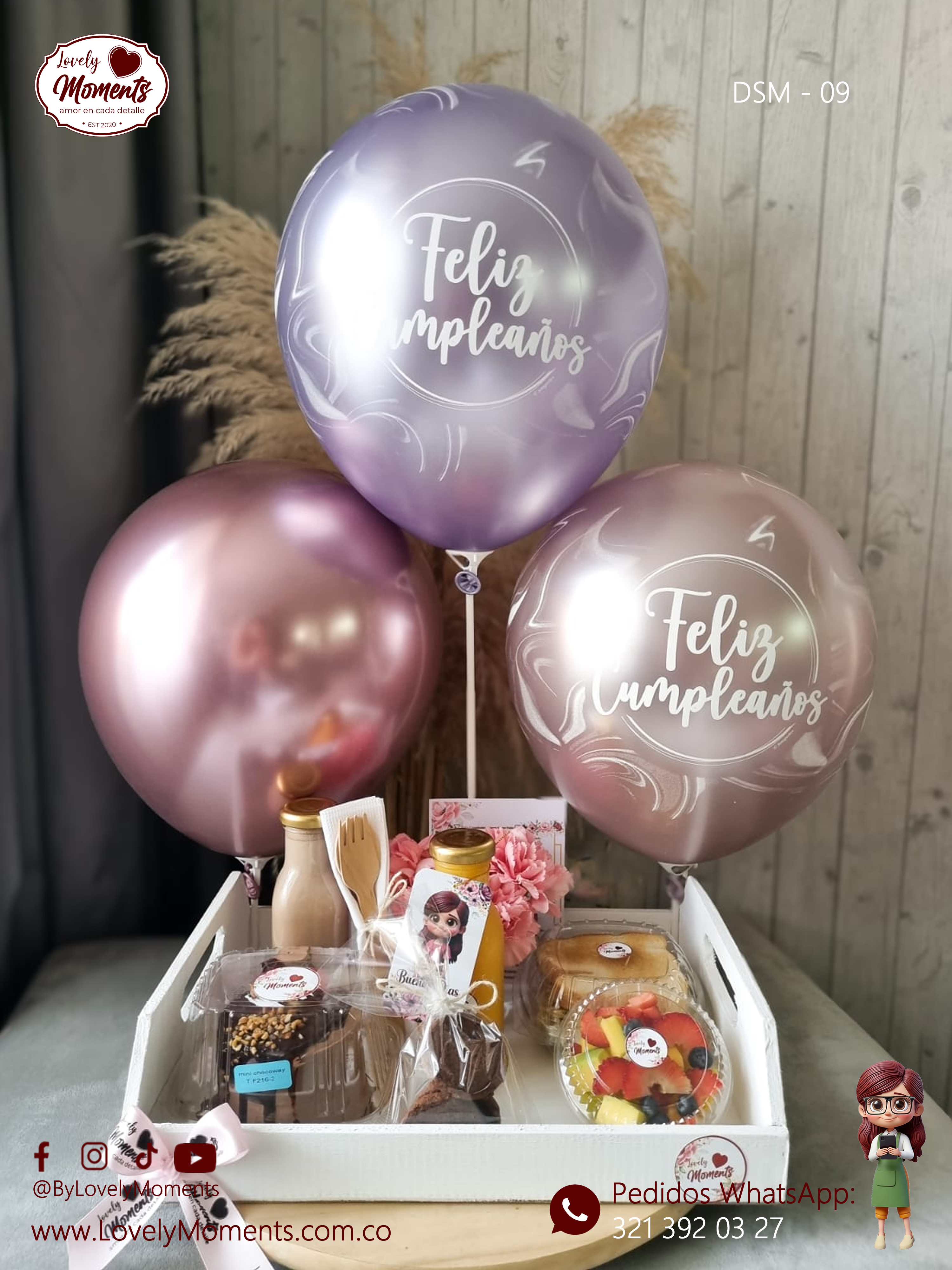 Desayuno New York a domicilio para Ella | Desayuno Sorpresa Personalizado