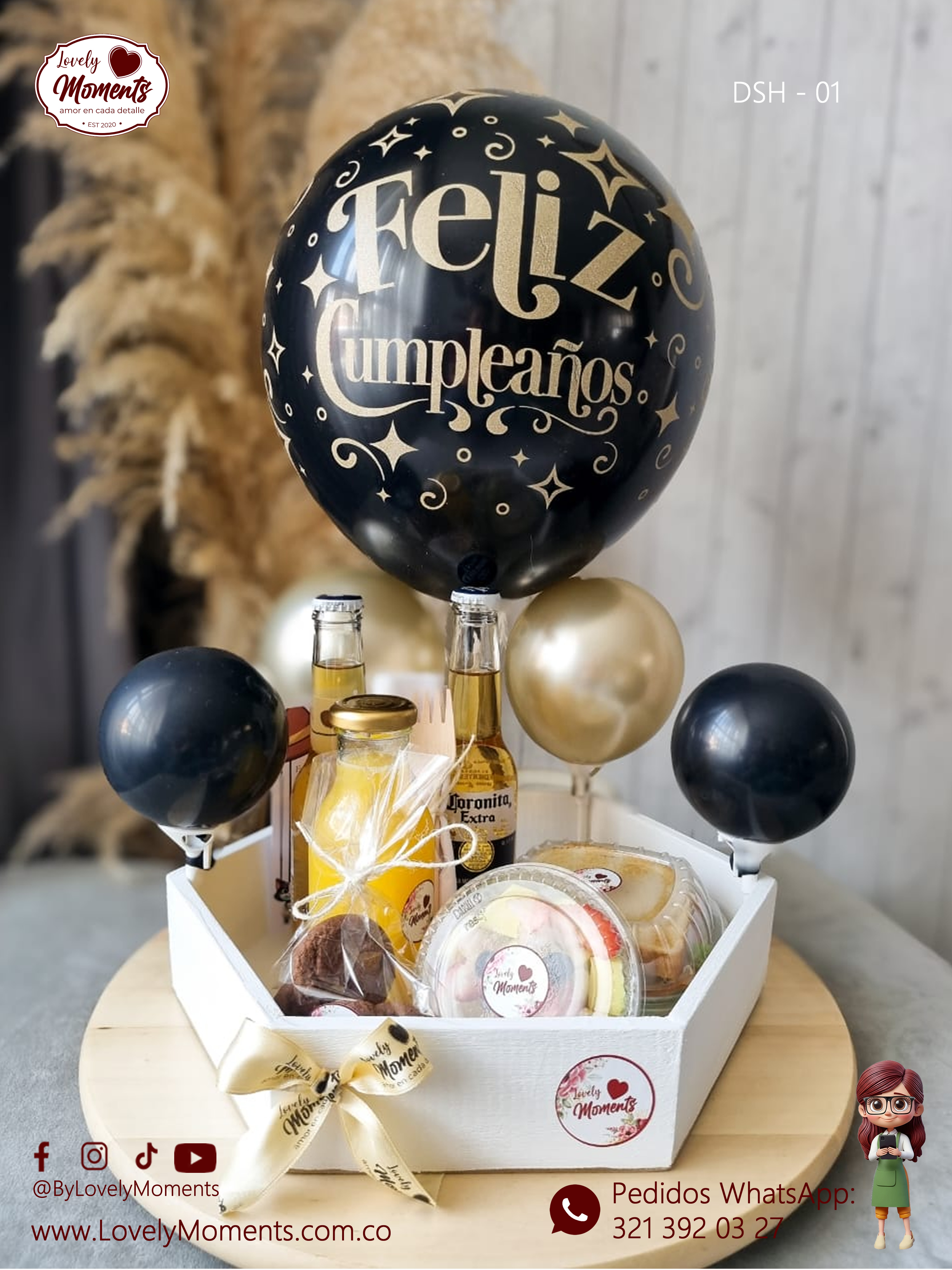 Desayuno Sorpresa Lovely para El | Regalos hombre Pereira