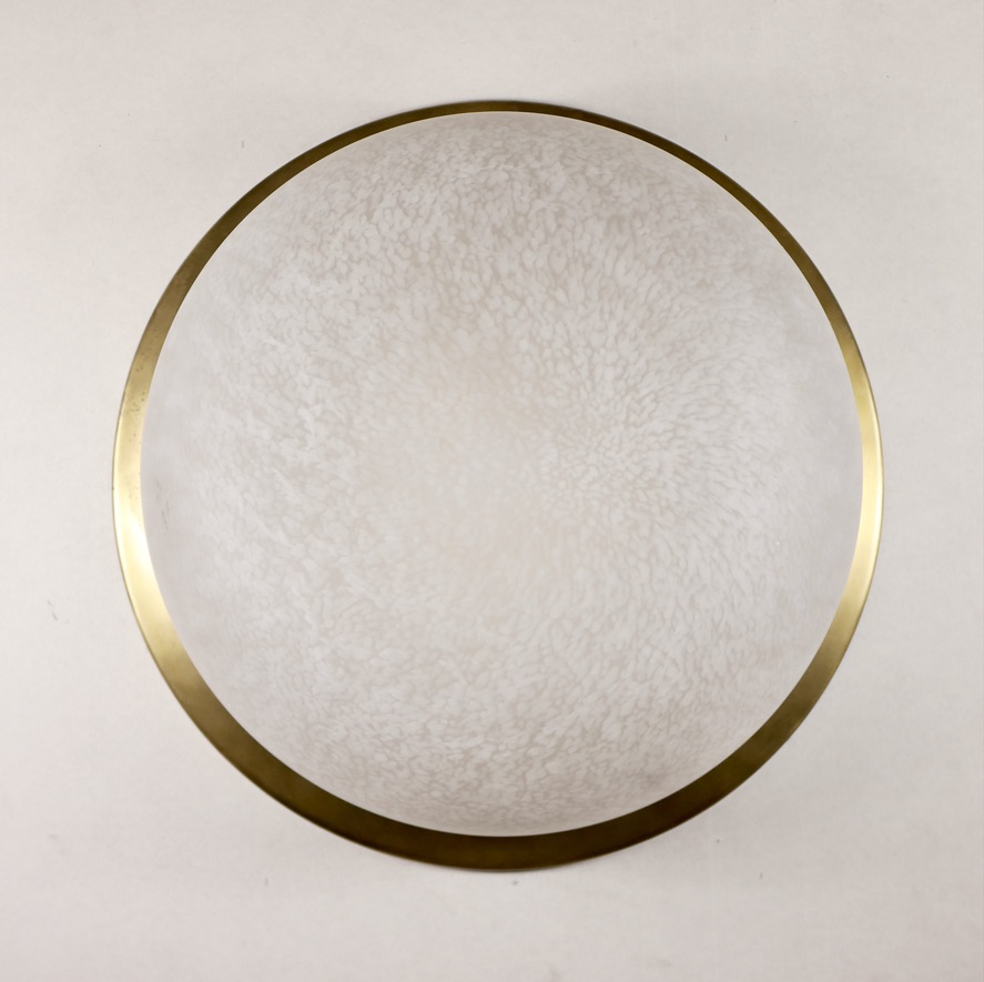 Plafonnier en verre de Murano