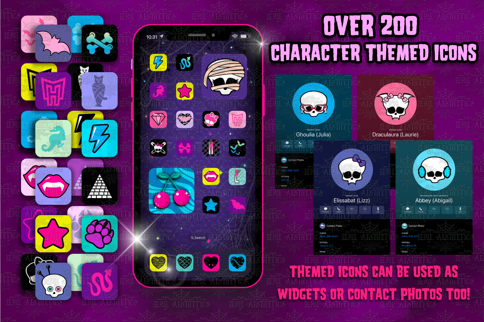 Freaky-Fab Icon & Wallpaper Pack